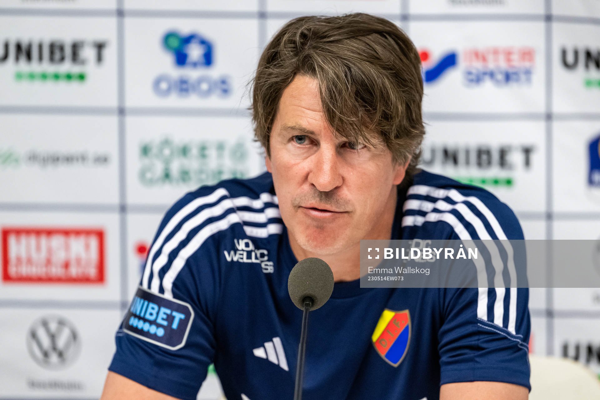 Djurgårdens tränare Thomas Lagerlöf
