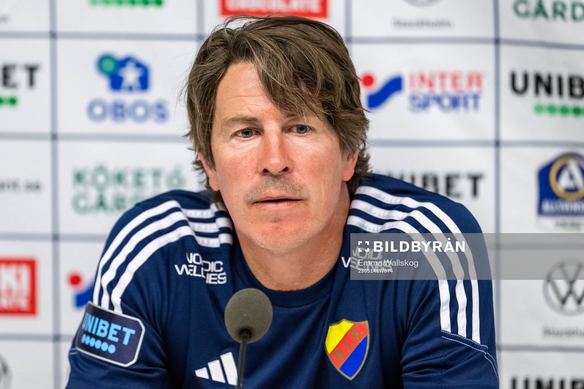 Djurgårdens tränare Thomas Lagerlöf