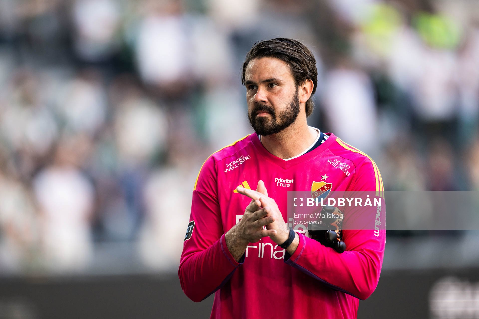 Djurgårdens målvakt Tommi Vaiho deppar