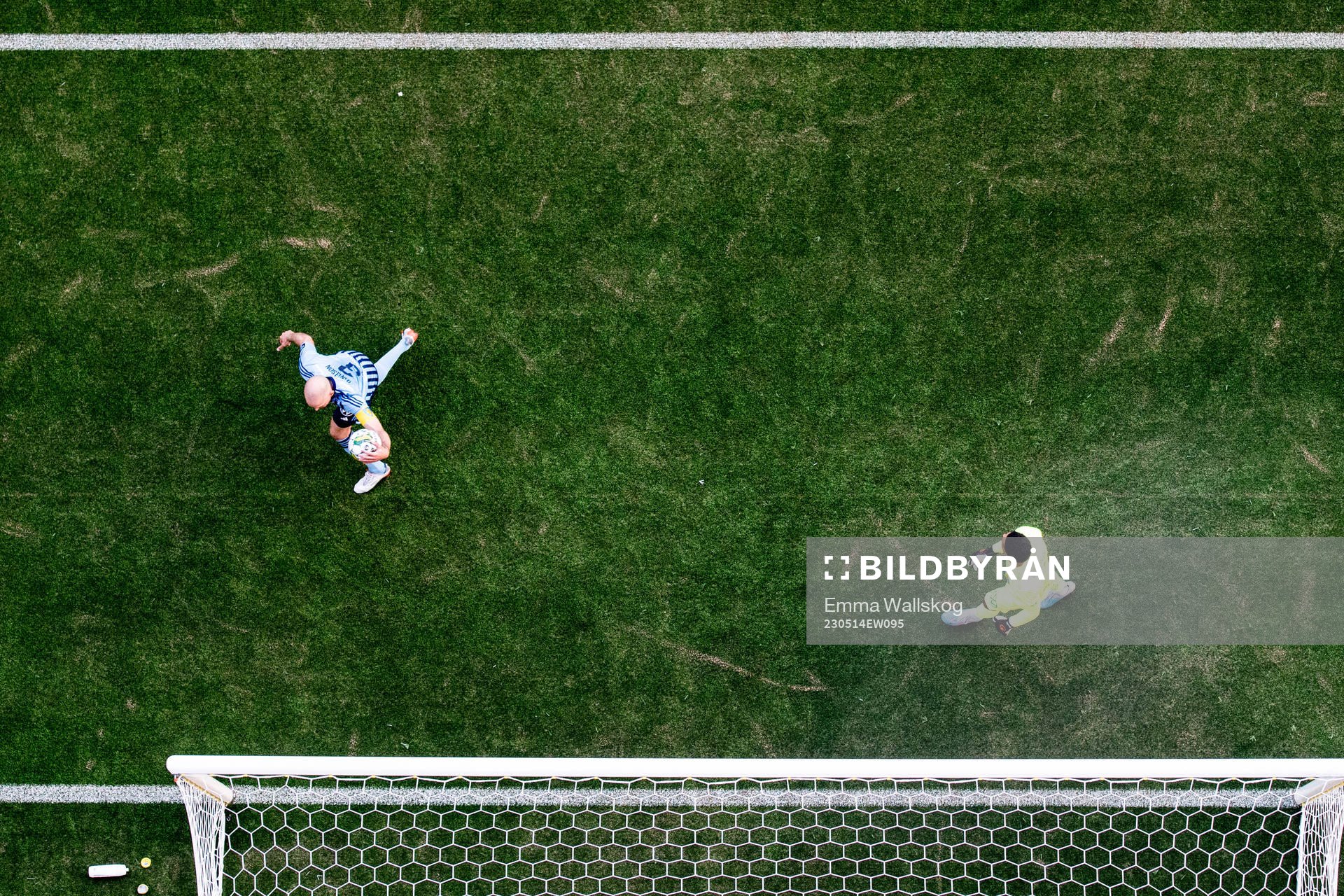 Djurgårdens Marcus Danielson jublar