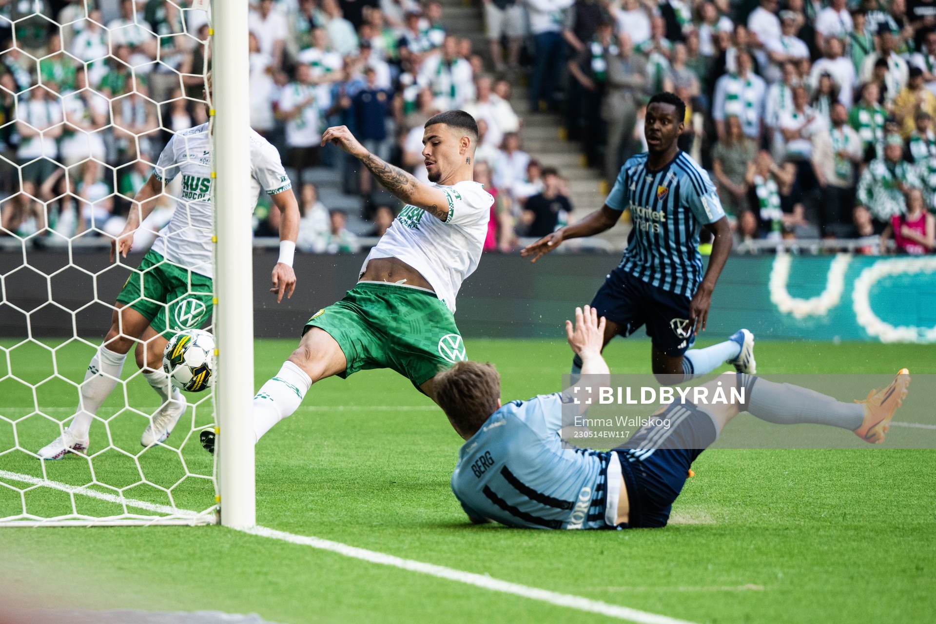 Hammarbys Edvin Kurtulus gör självmål