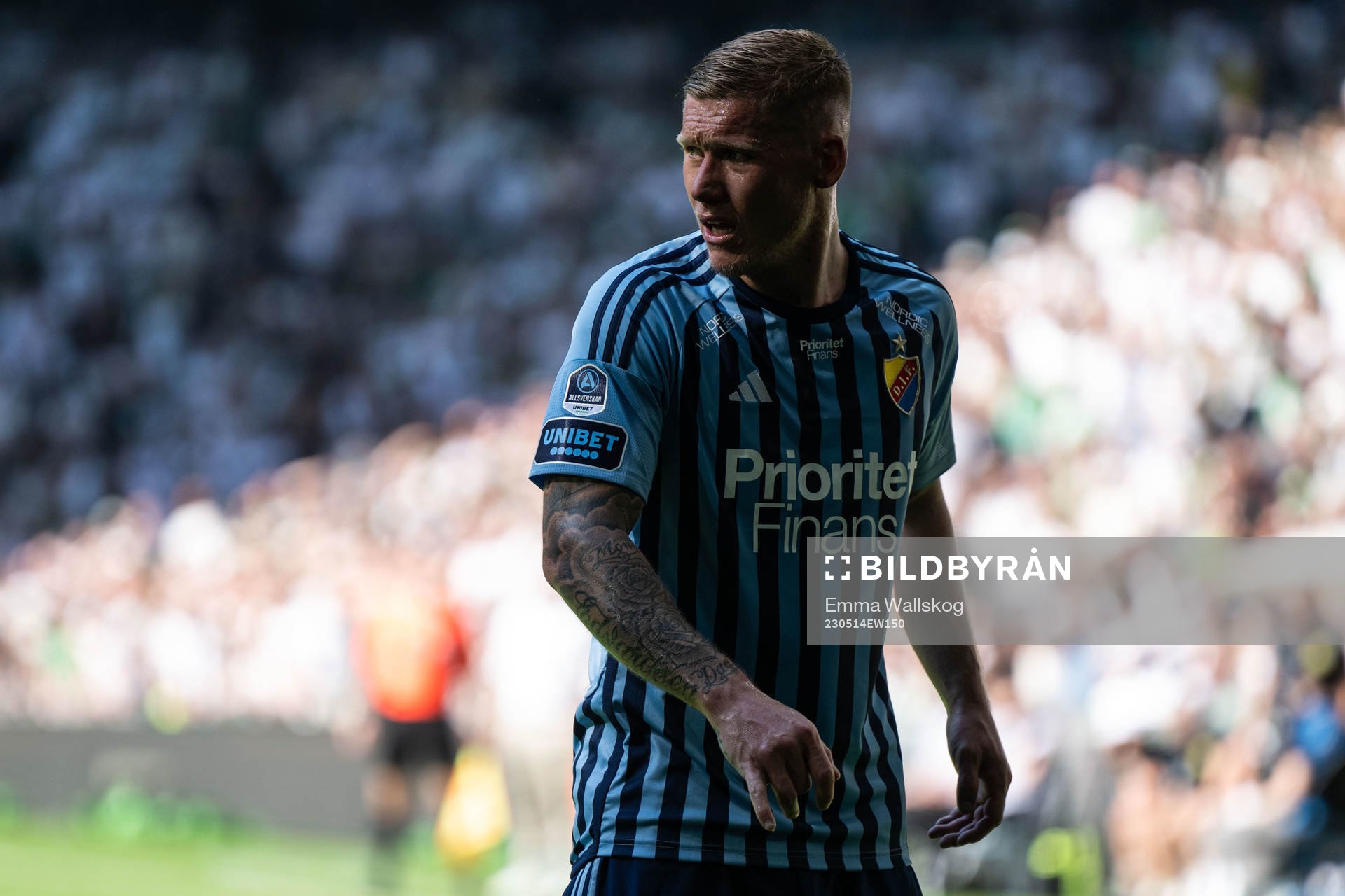 Djurgårdens Victor Edvardsen
