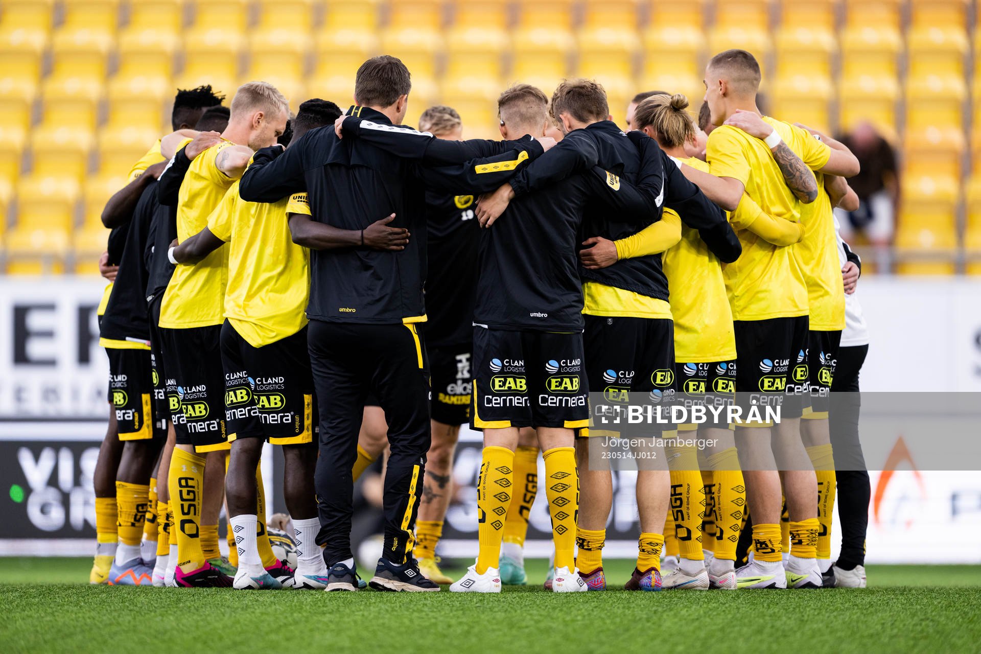 Elfsborgs spelare samlas