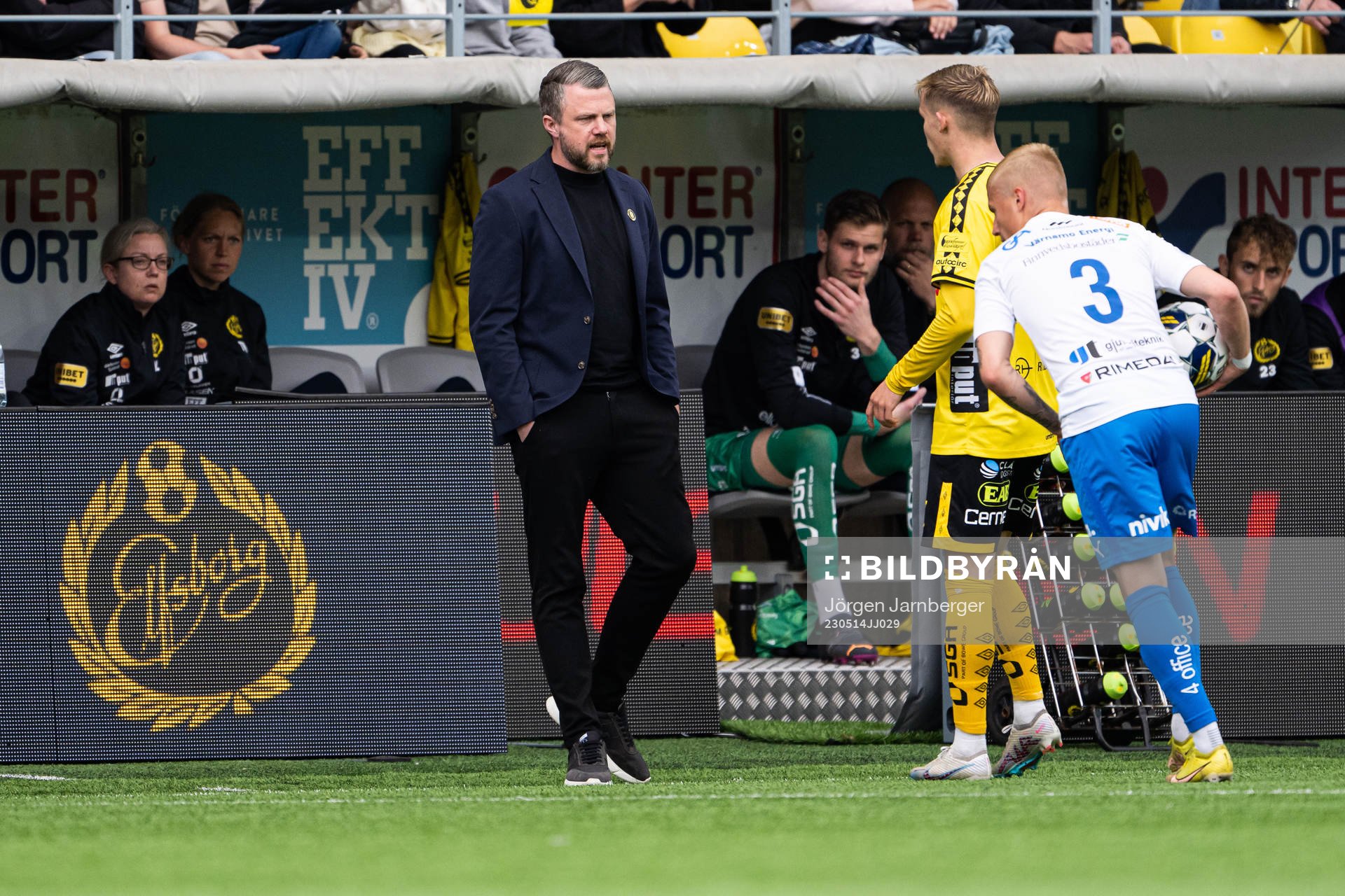 Elfsborgs manager Jimmy Thelin
