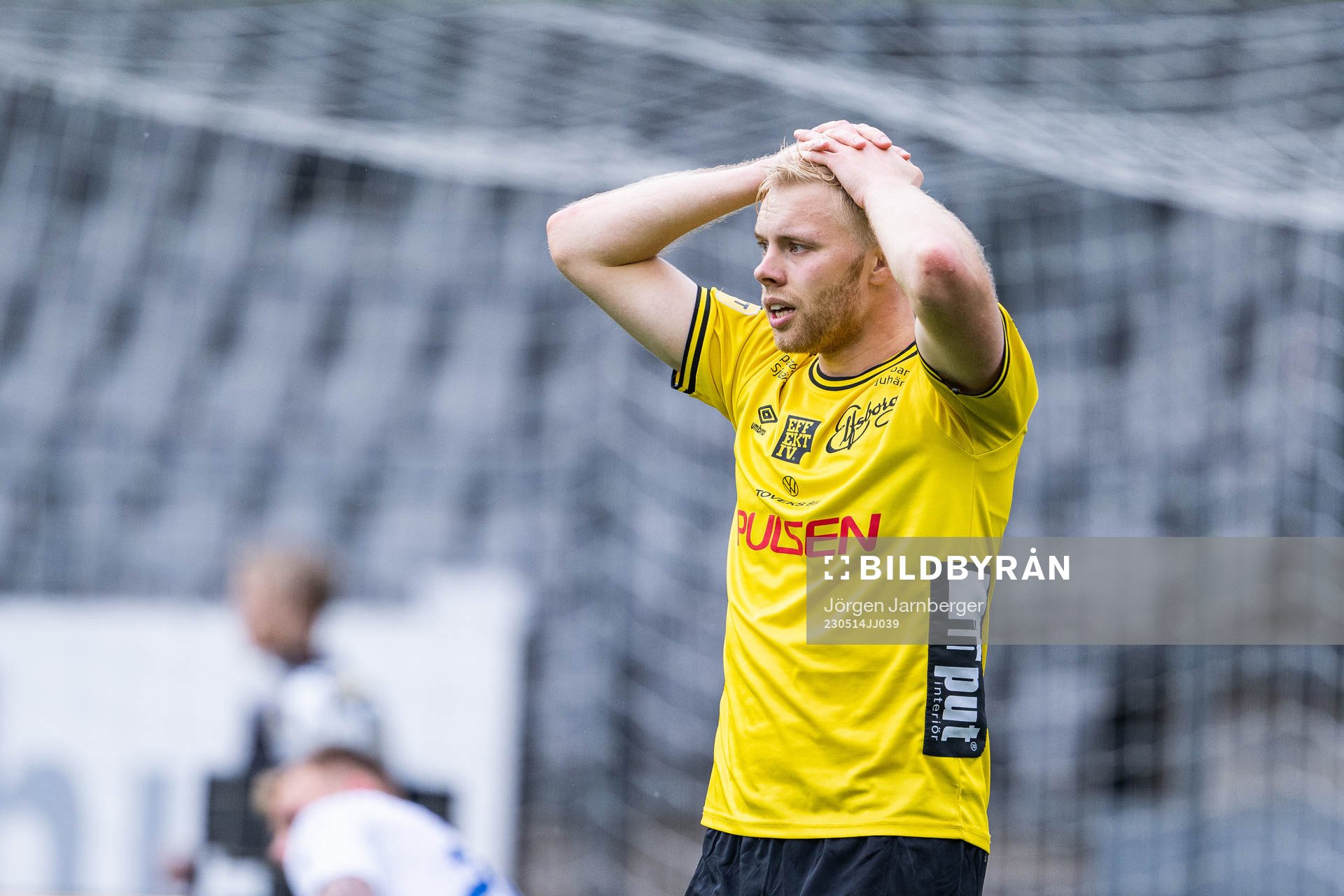 Elfsborgs Sveinn Guðjohnsen deppar