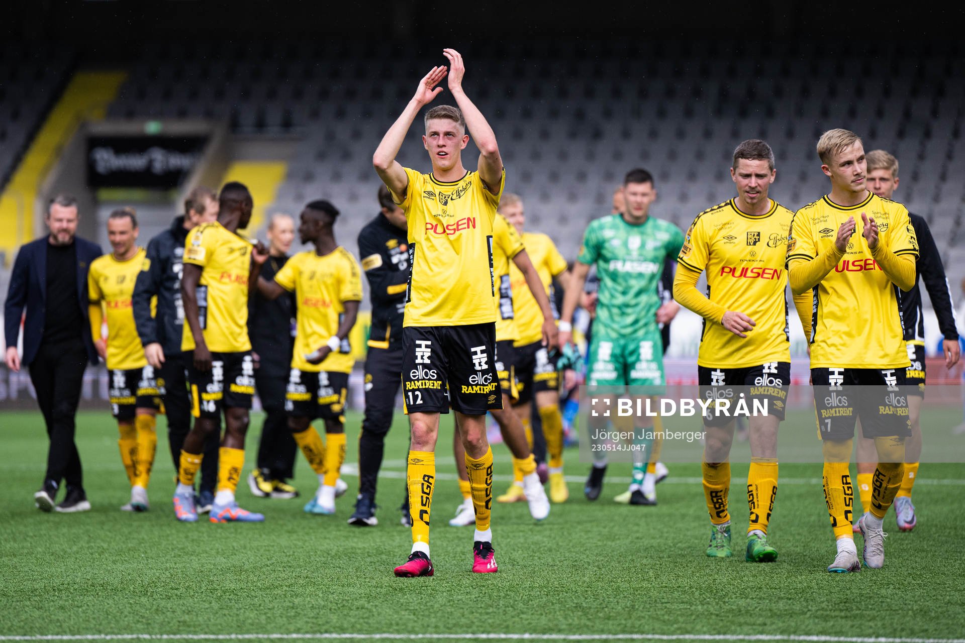 Elfsborgs Alexander Bernhardsson jublar