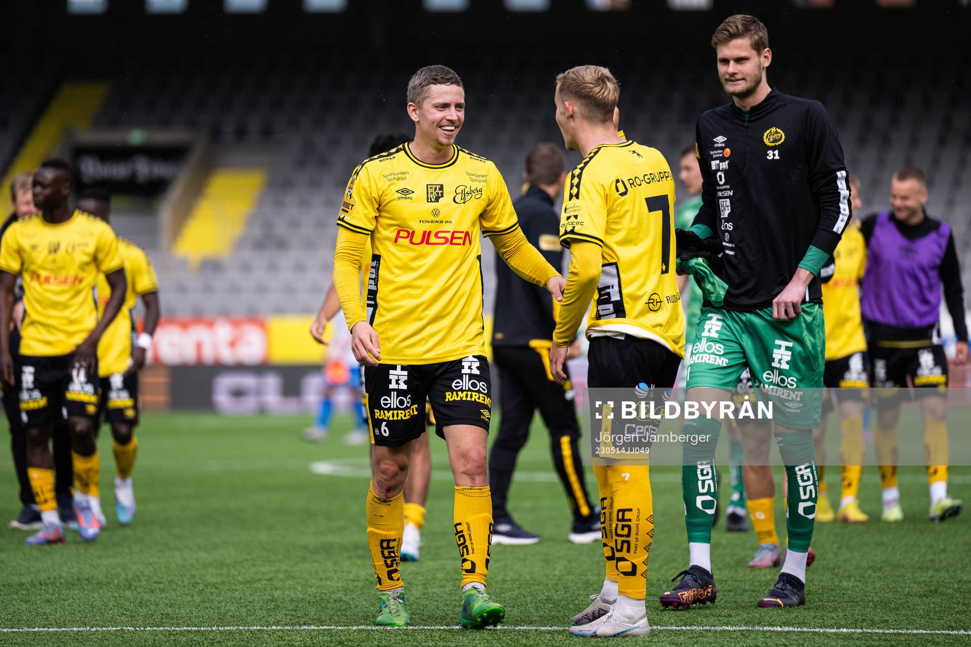 Elfsborgs Andre Ibsen Rømer jublar