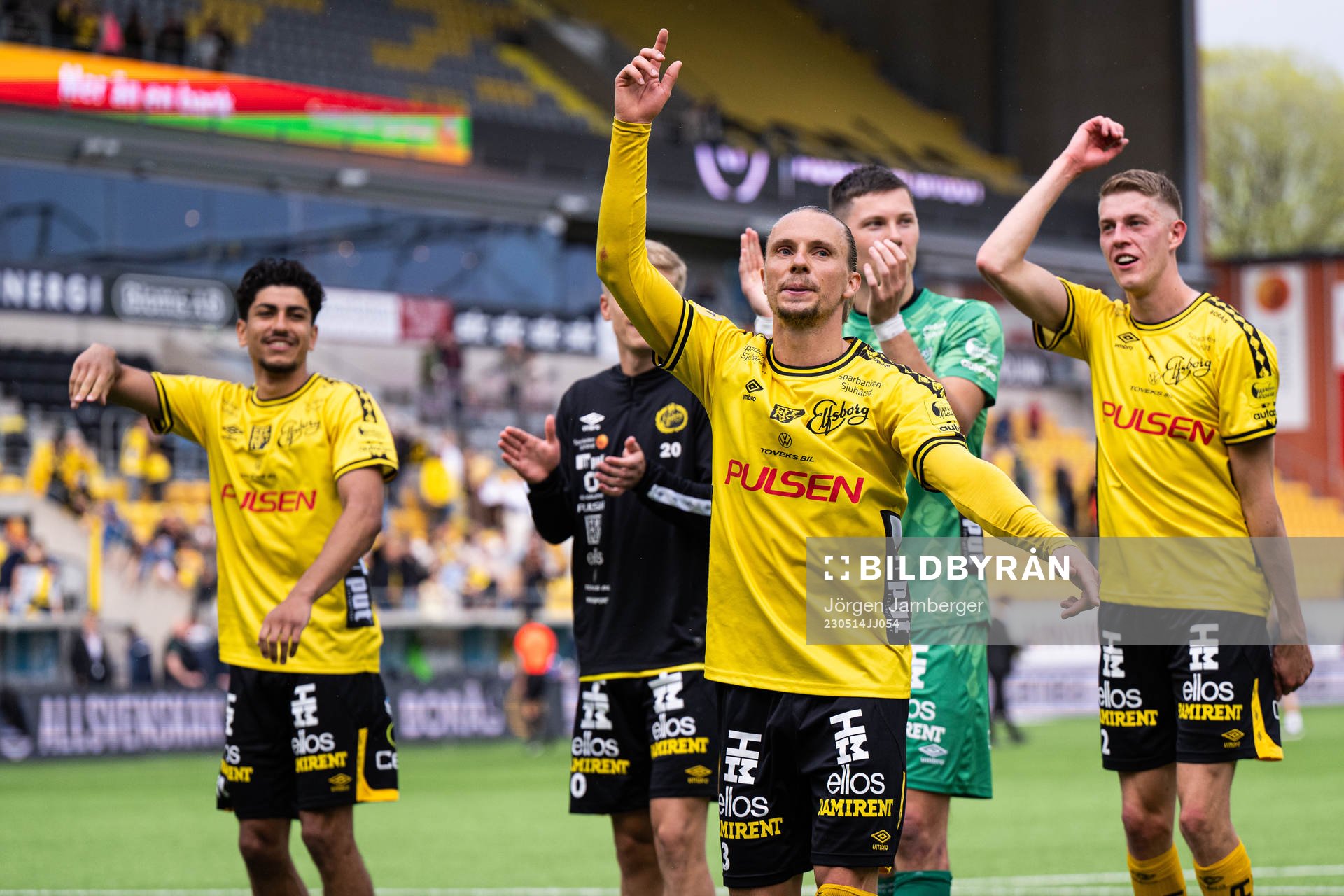 Elfsborgs Niklas Hult jublar