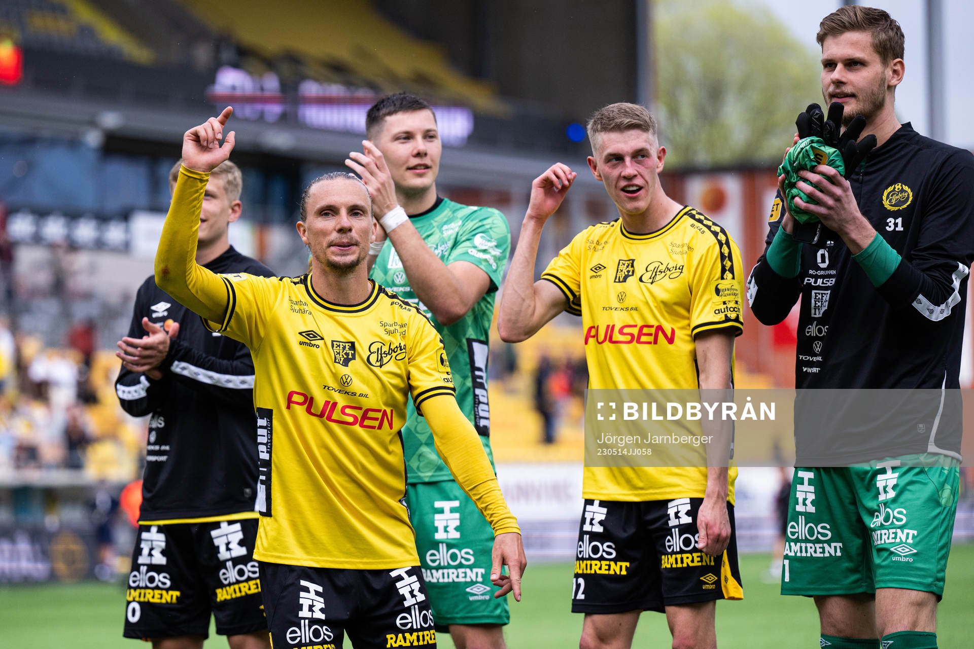 Elfsborgs Niklas Hult jublar