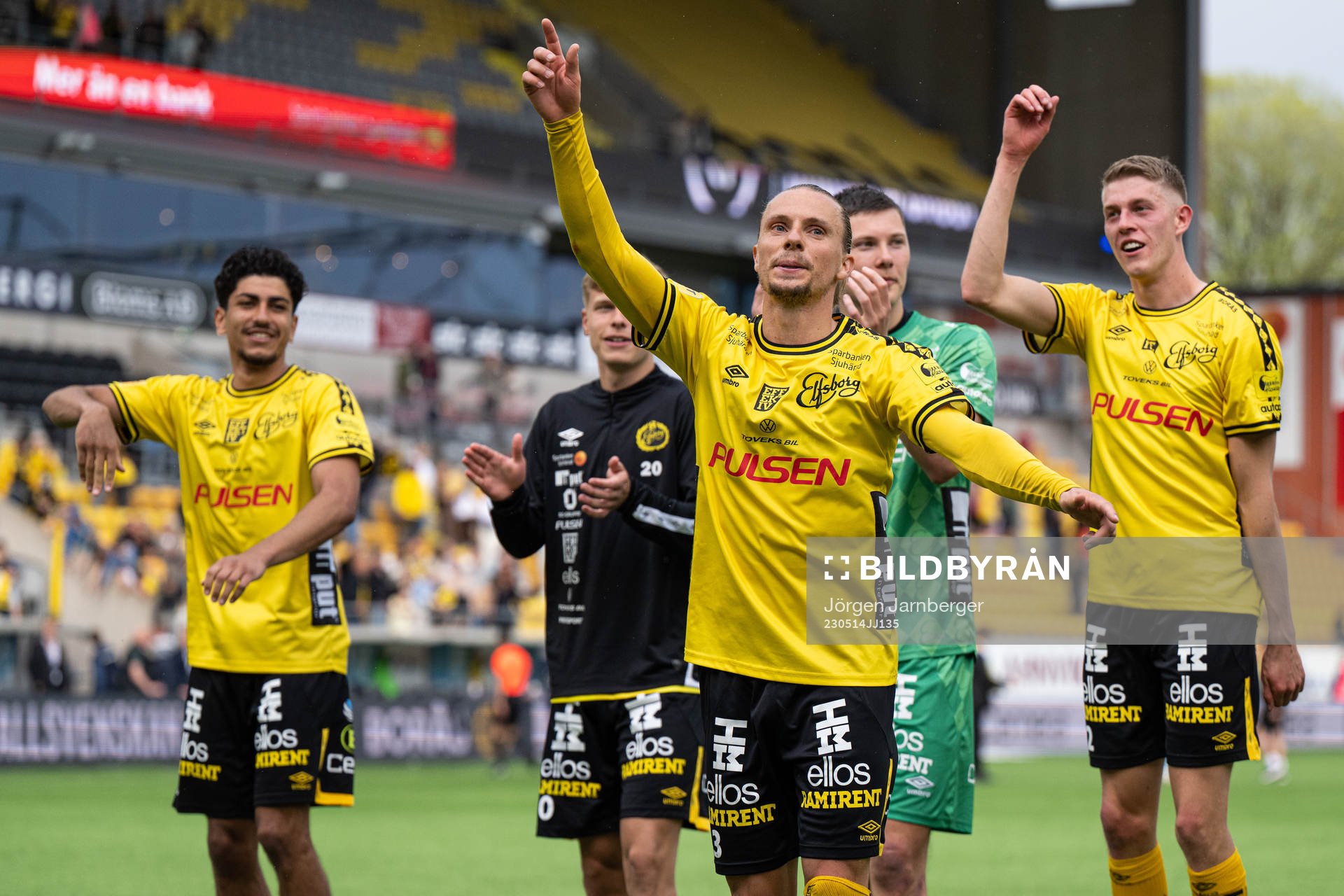 Elfsborgs Niklas Hult jublar