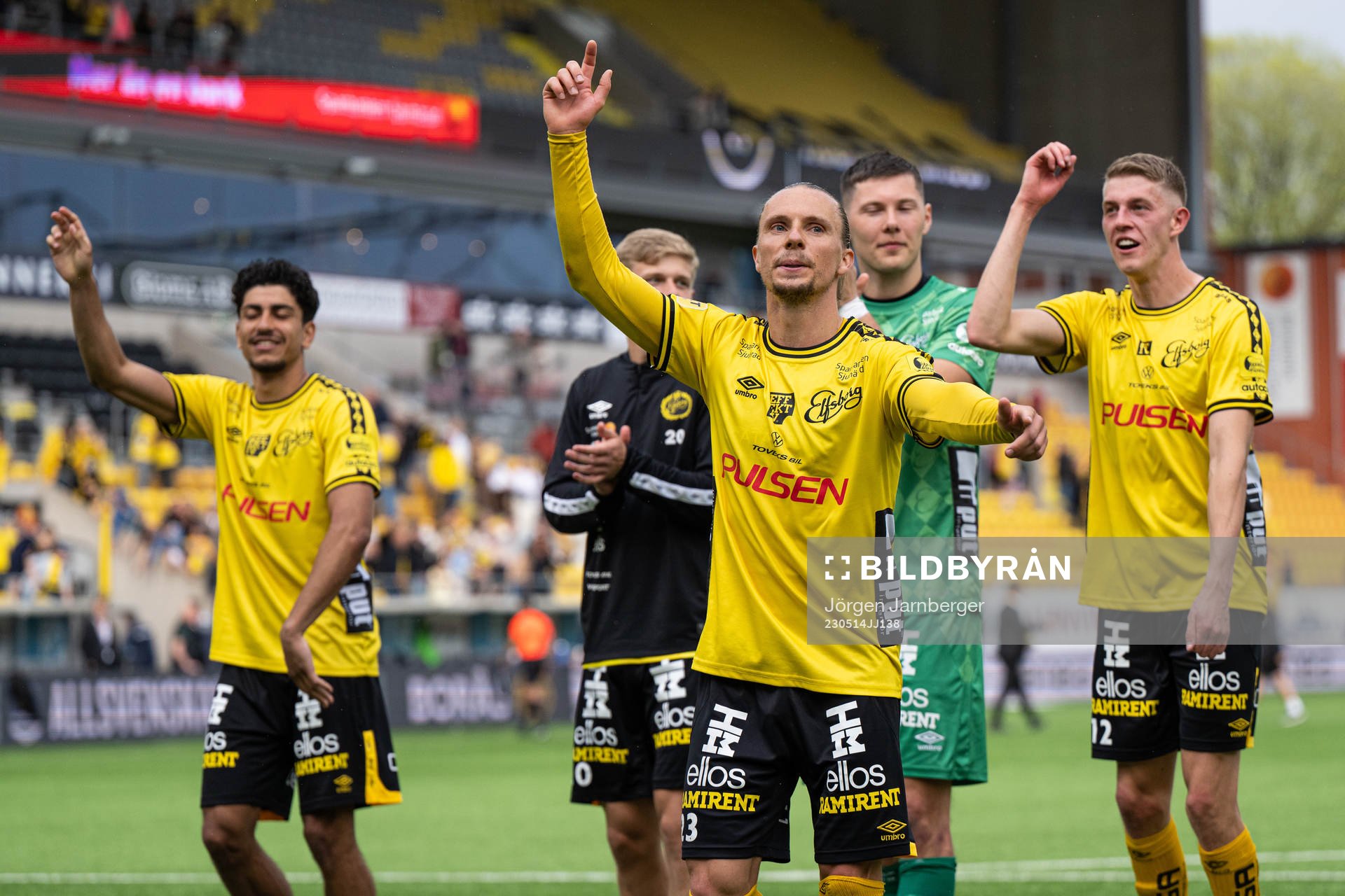 Elfsborgs Niklas Hult jublar