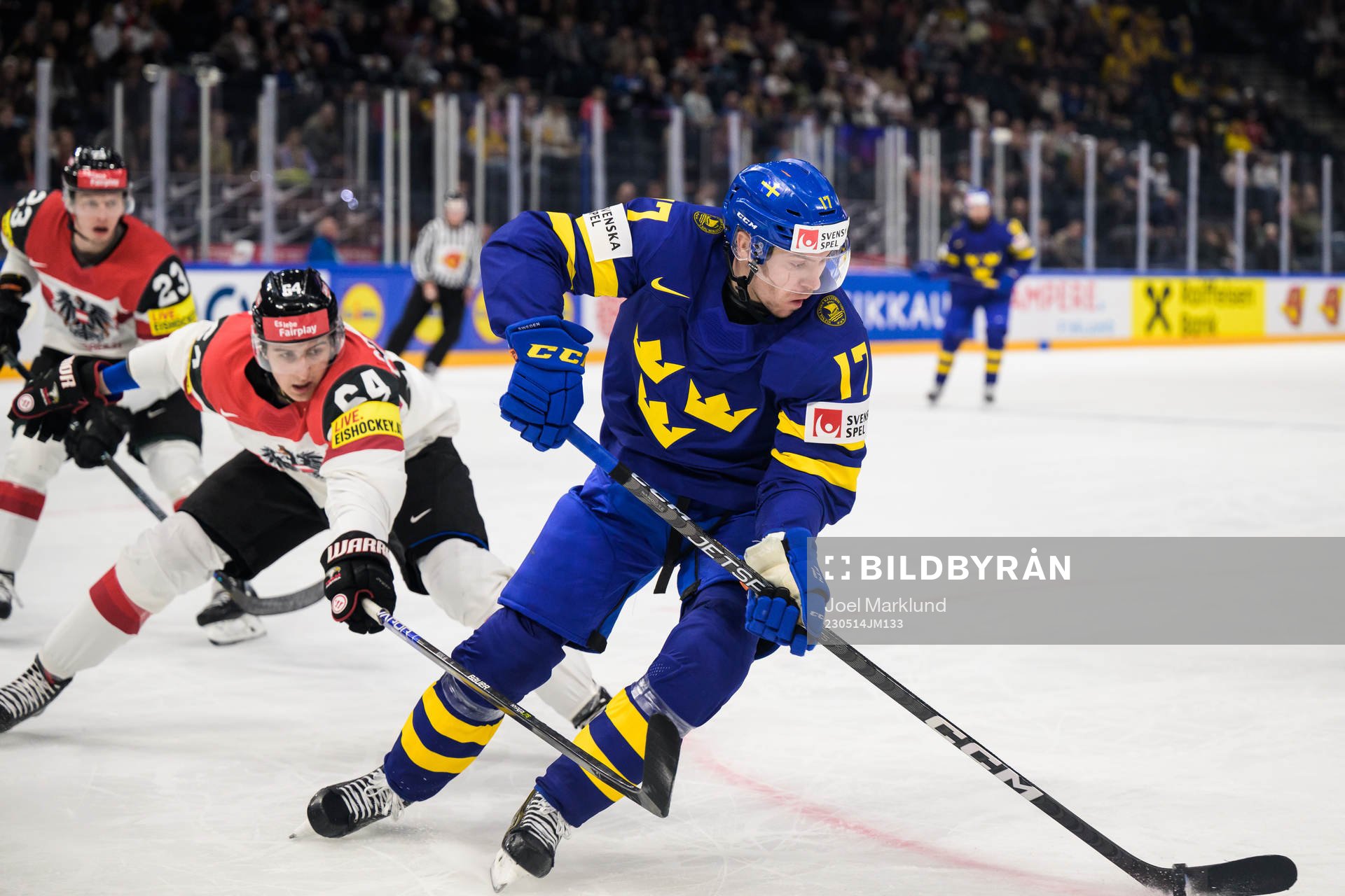 David Reinbacher of Austria and Pär Lindholm of Sweden