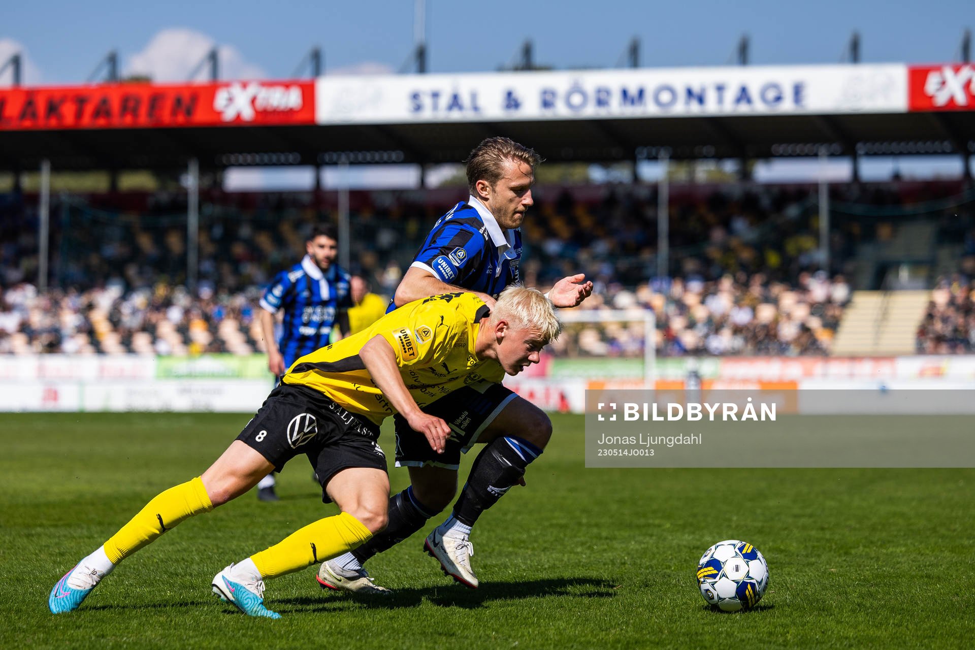 Mjällbys Otto Rosengren och Sirius Daniel Stensson