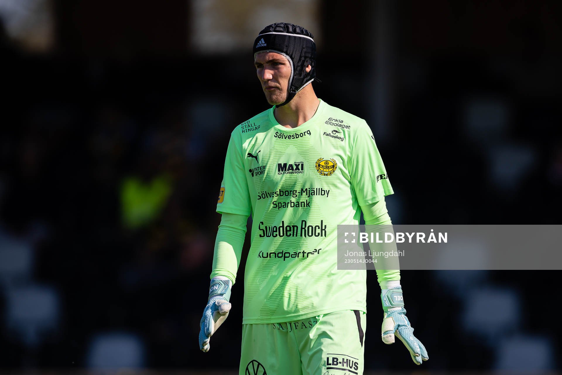 Mjällbys målvakt Noel Törnqvist