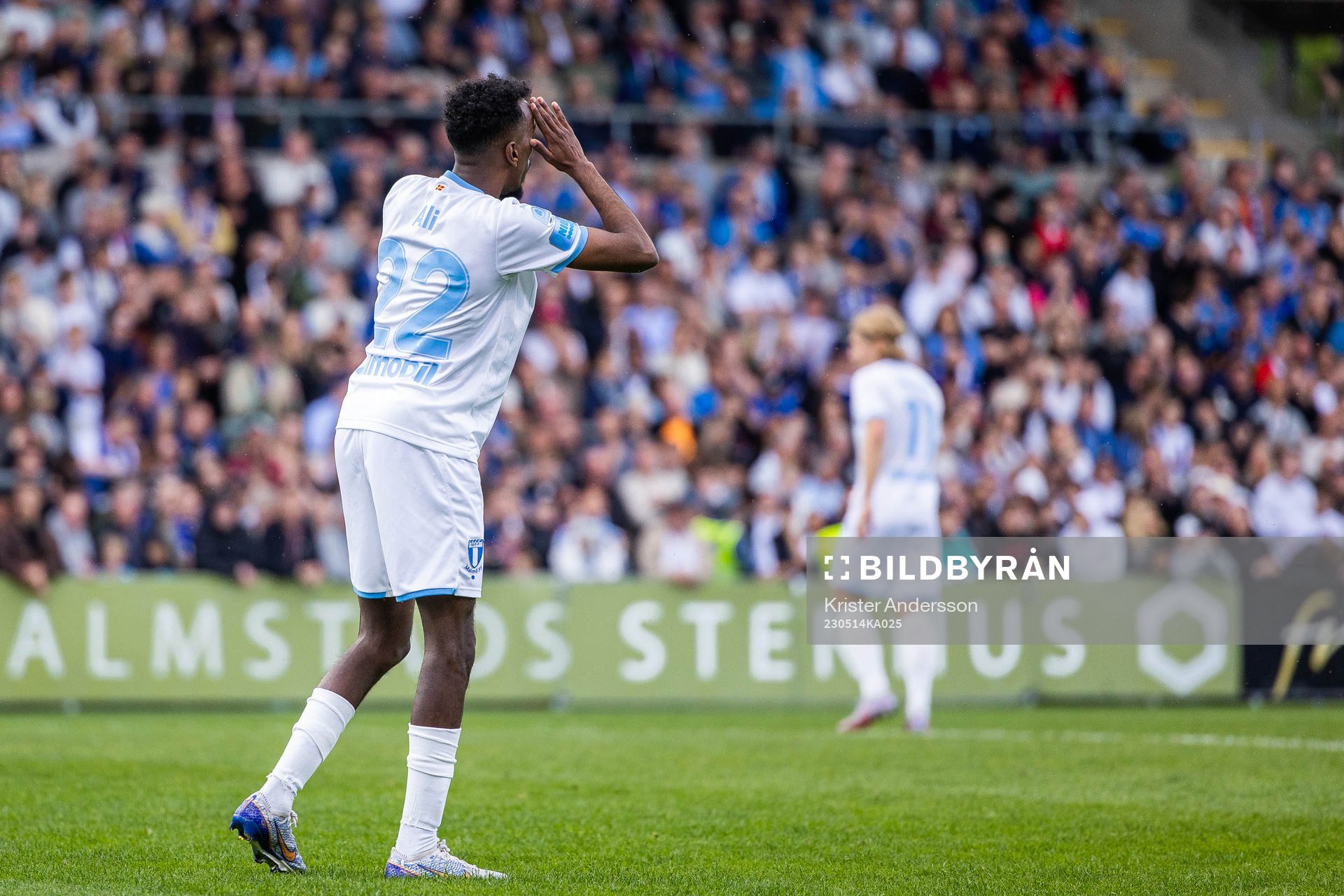Malmö FFs Taha Ali deppar