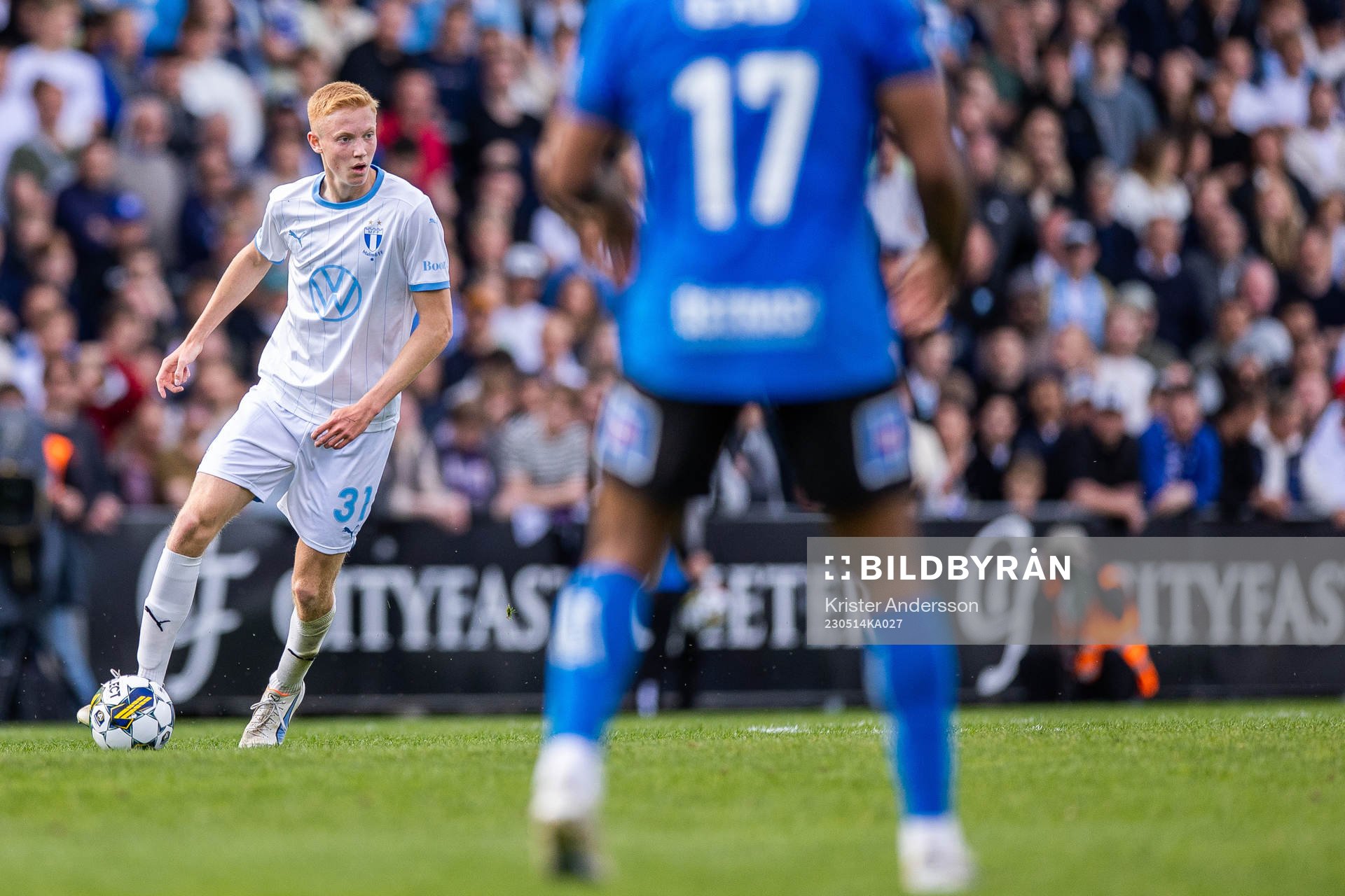Malmö FFs Hugo Larsson