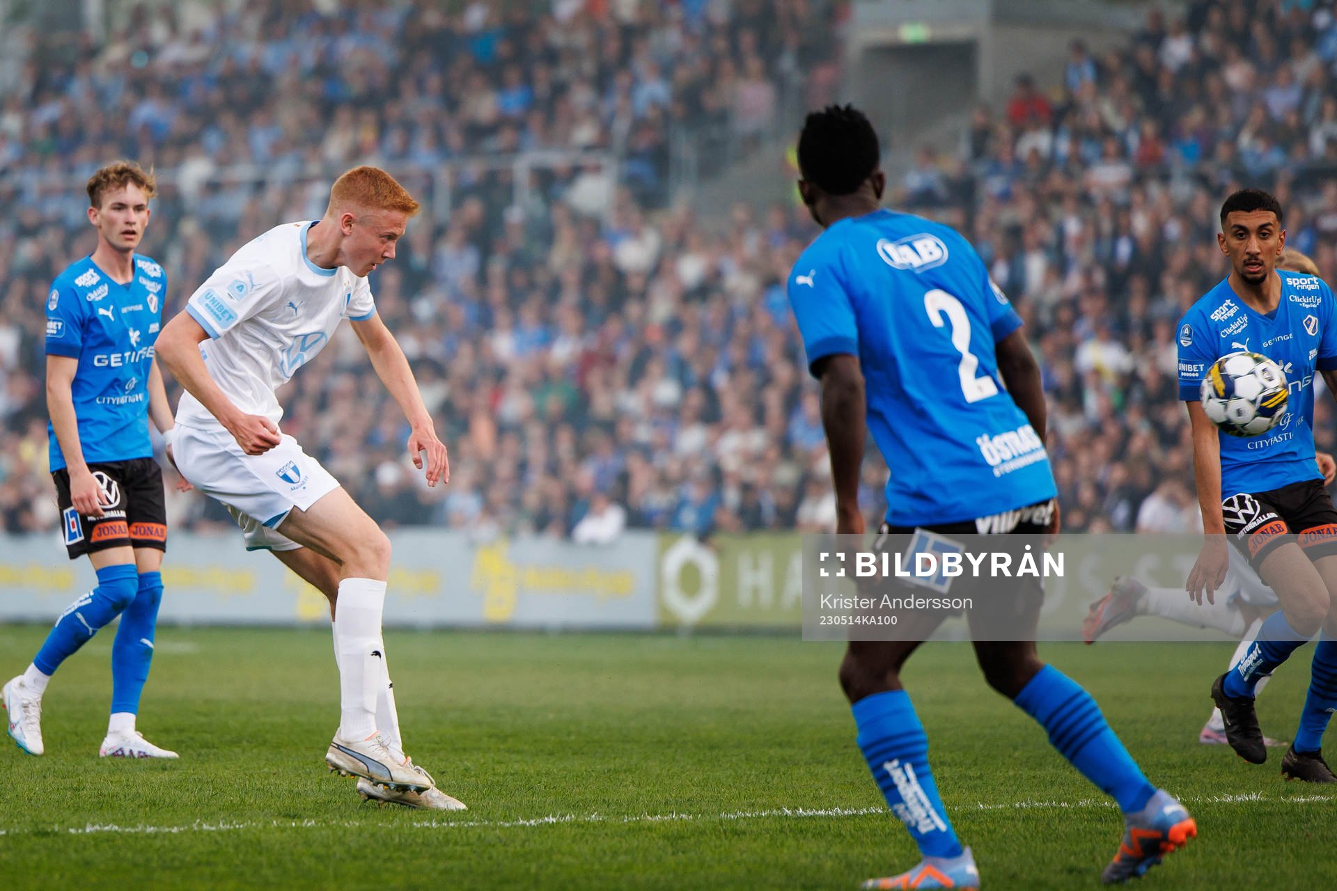 Malmö FFs Hugo Larsson