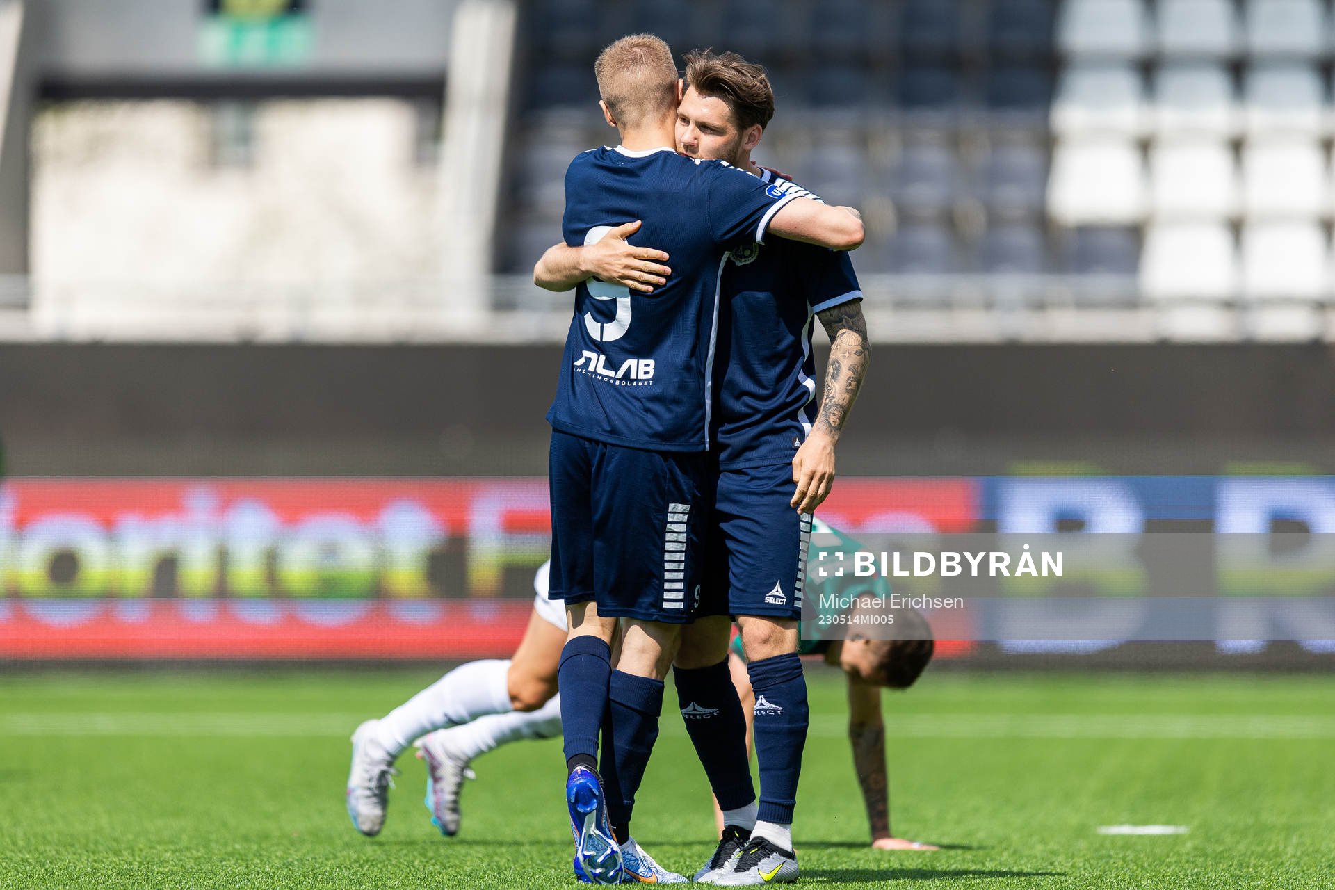 Utsiktens Lucas Hedlund och Karl Bohm jublar