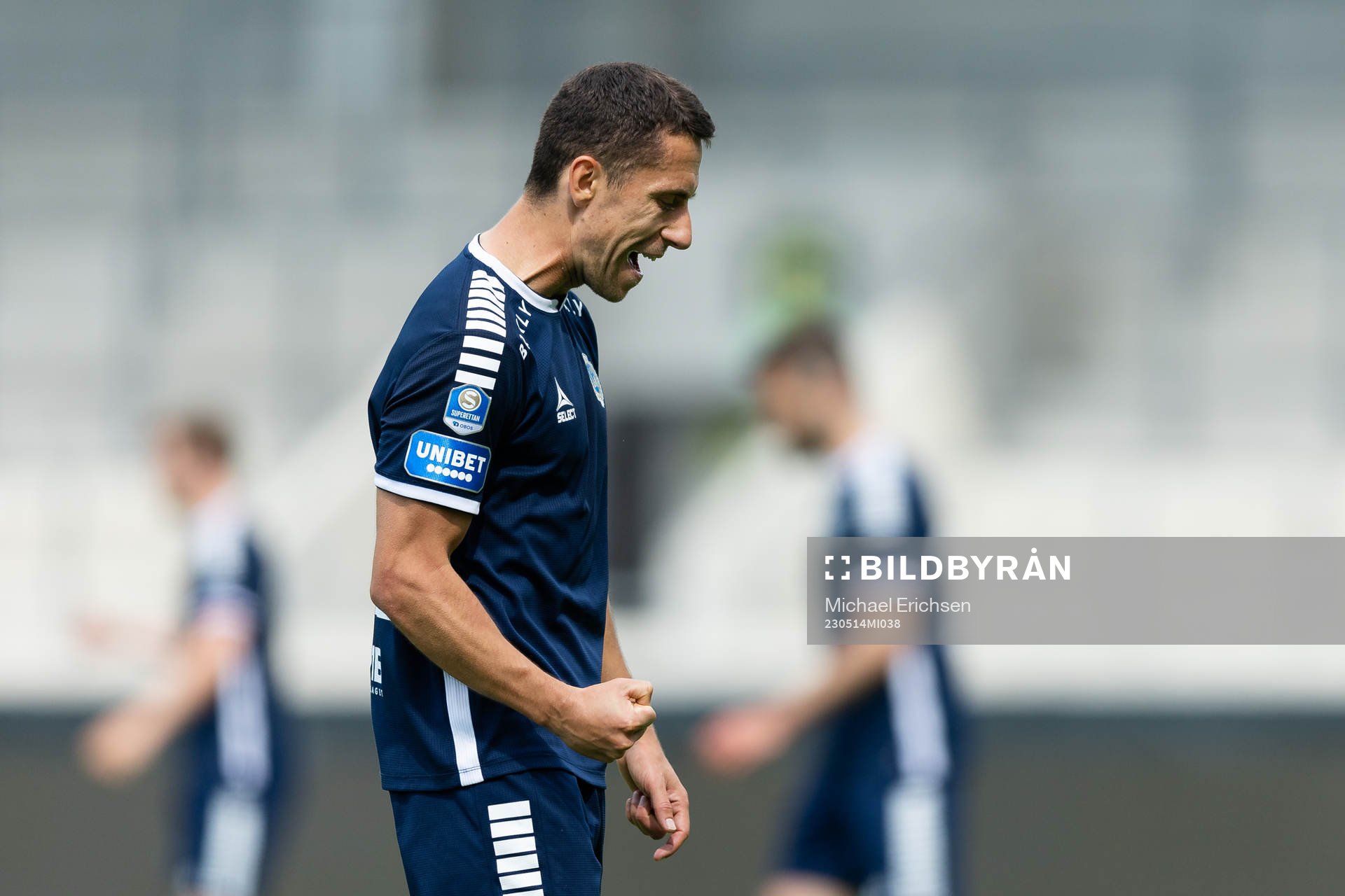 Utsiktens Predrag Randelovic jublar