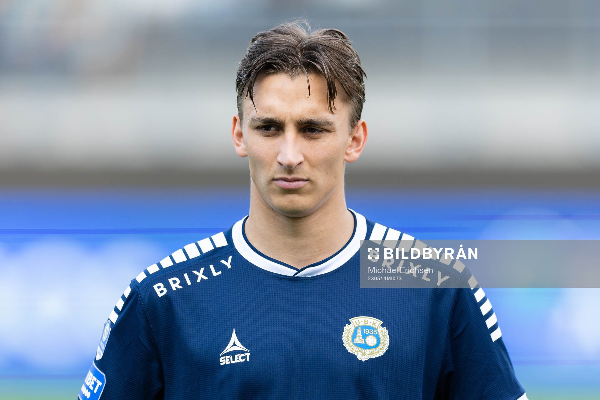 Utsiktens Wilhelm Nilsson på line up innan