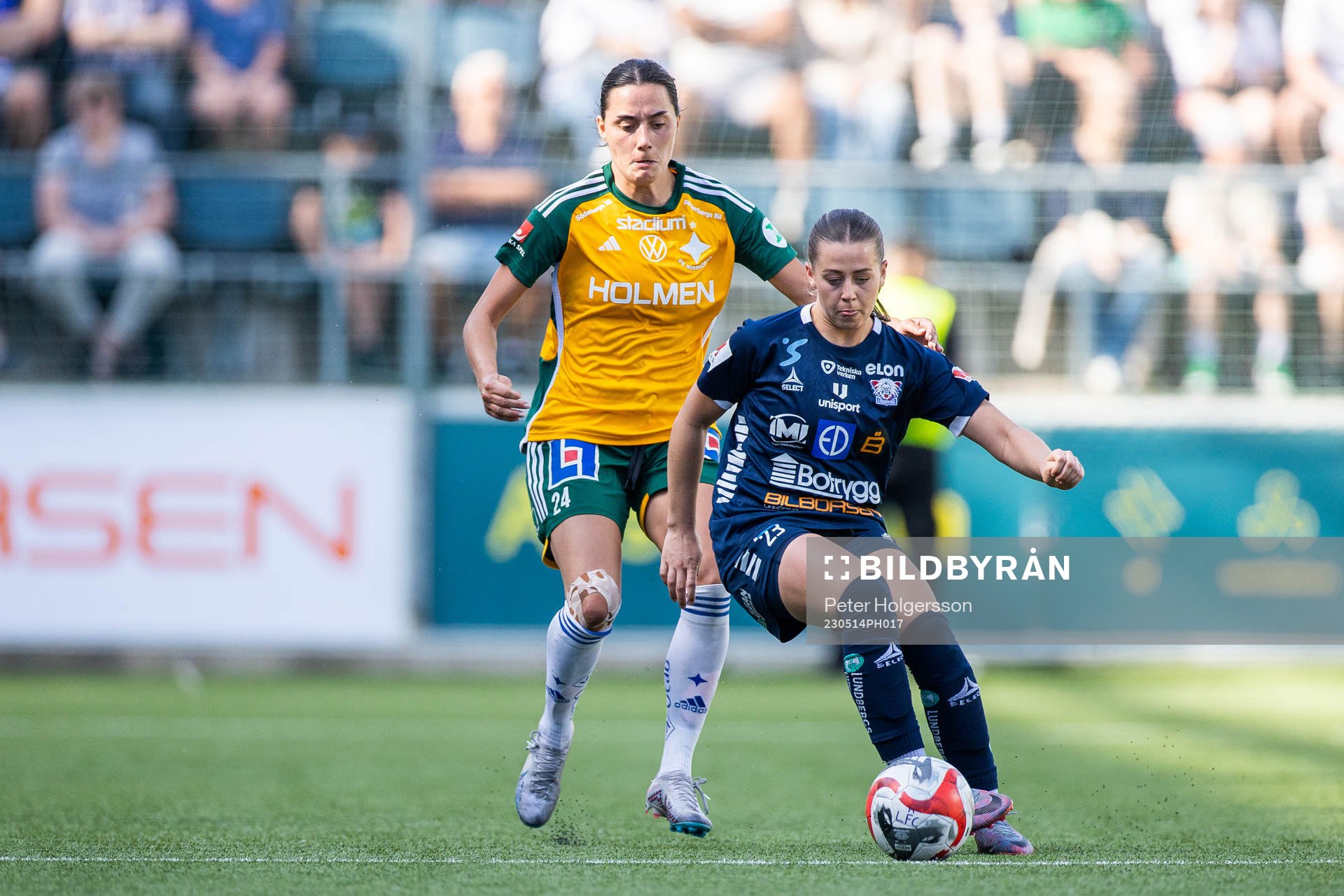 IFK Norrköpings Irma Cajlakovic och Linköpings Cornelia