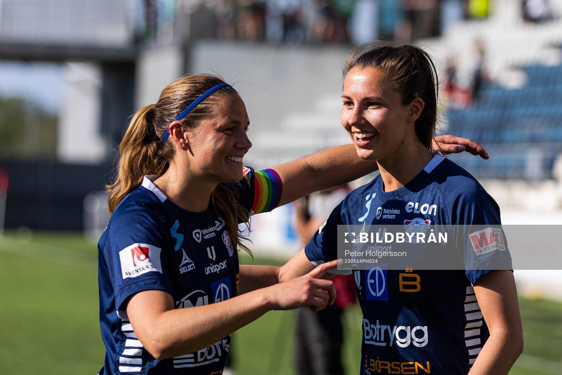 Linköpings Nellie Karlsson jublar