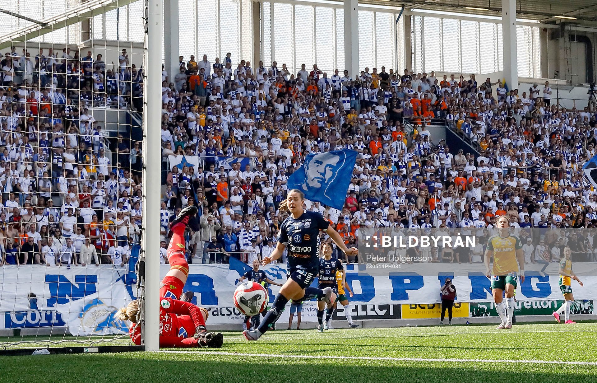 Räddning av IFK Norrköpings Sofia Hjern