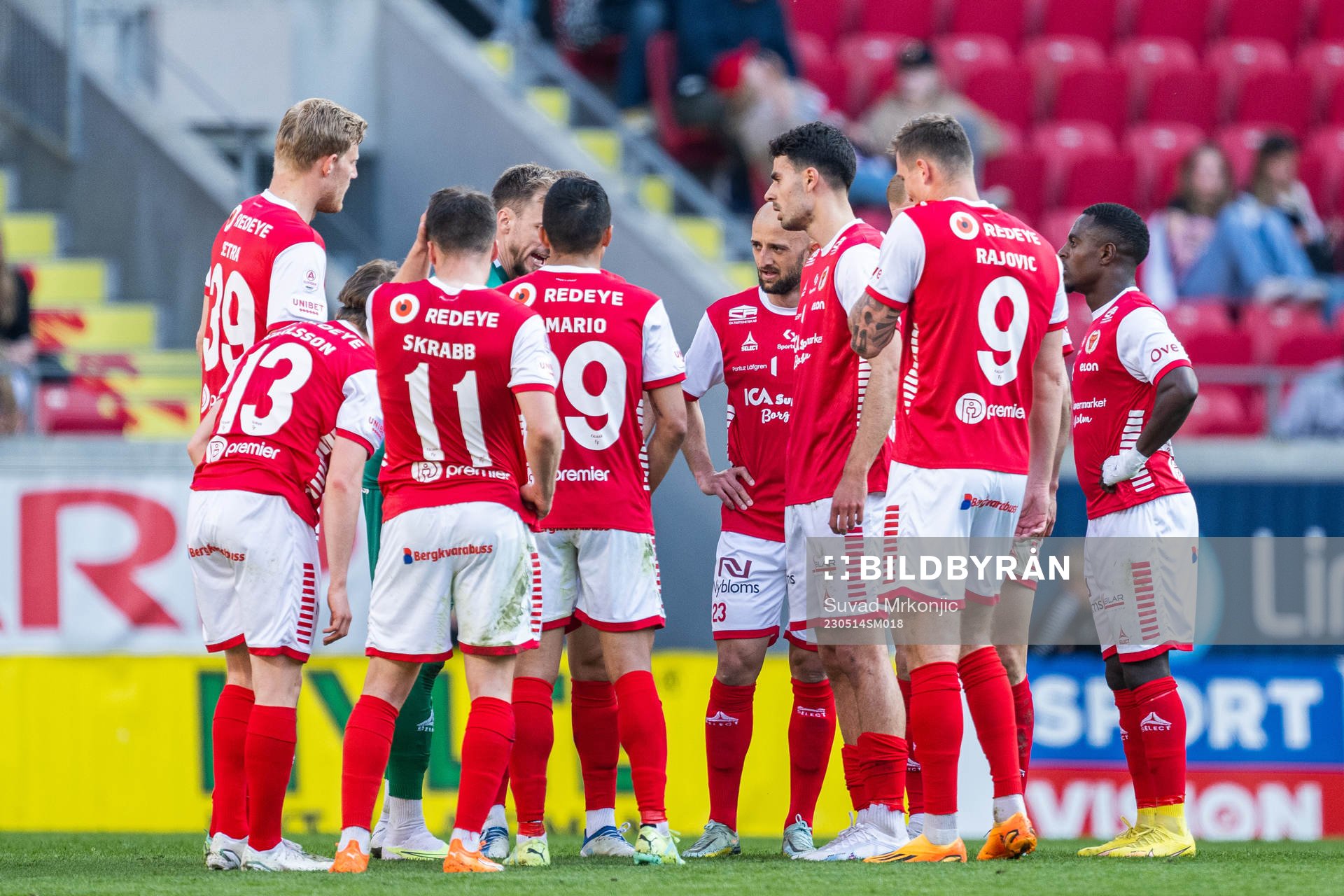 Kalmars spelare deppar