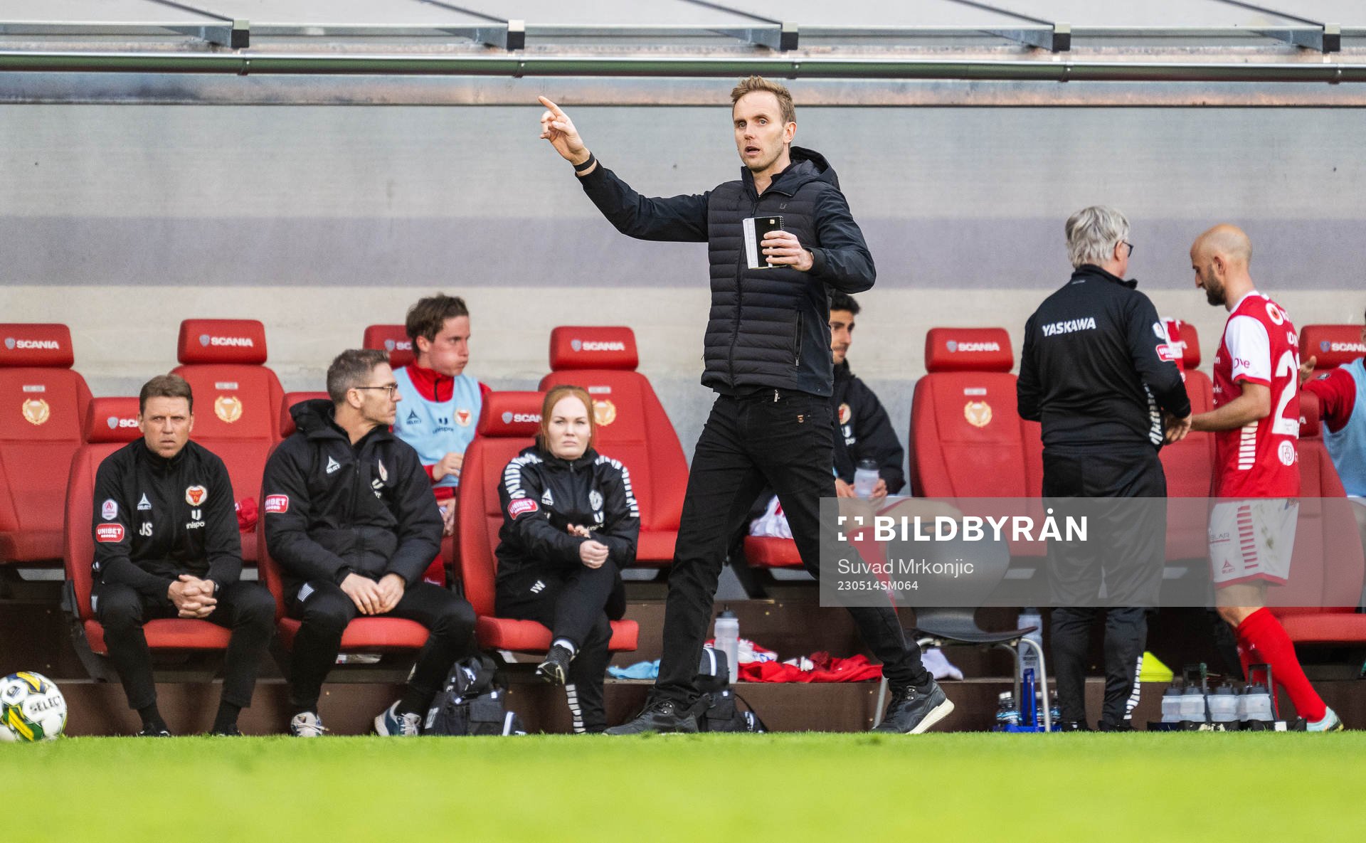 Kalmars tränare Henrik Jensen