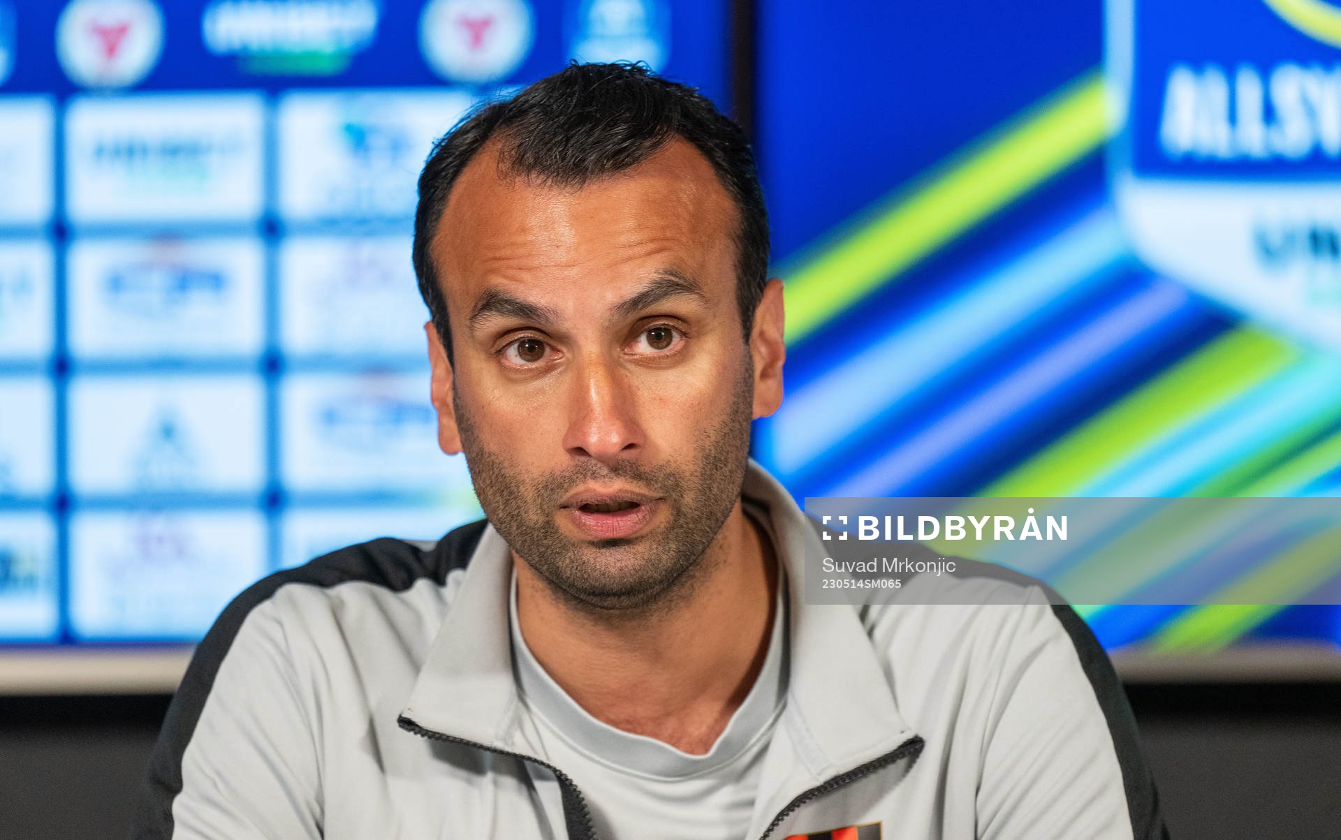 Brommapojkarnas assisterande tränare Andreas Engelmark