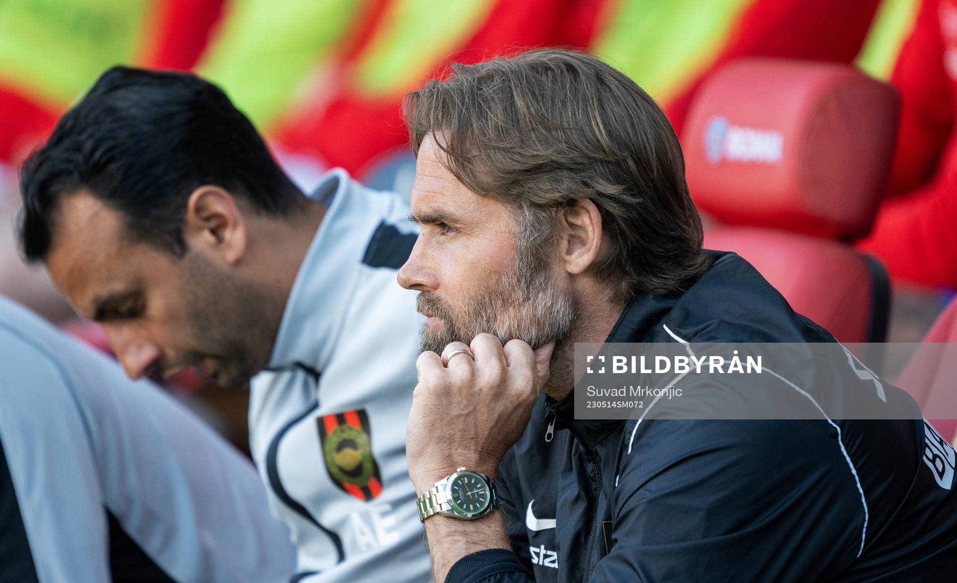 Brommapojkarnas tränare Olof Mellberg
