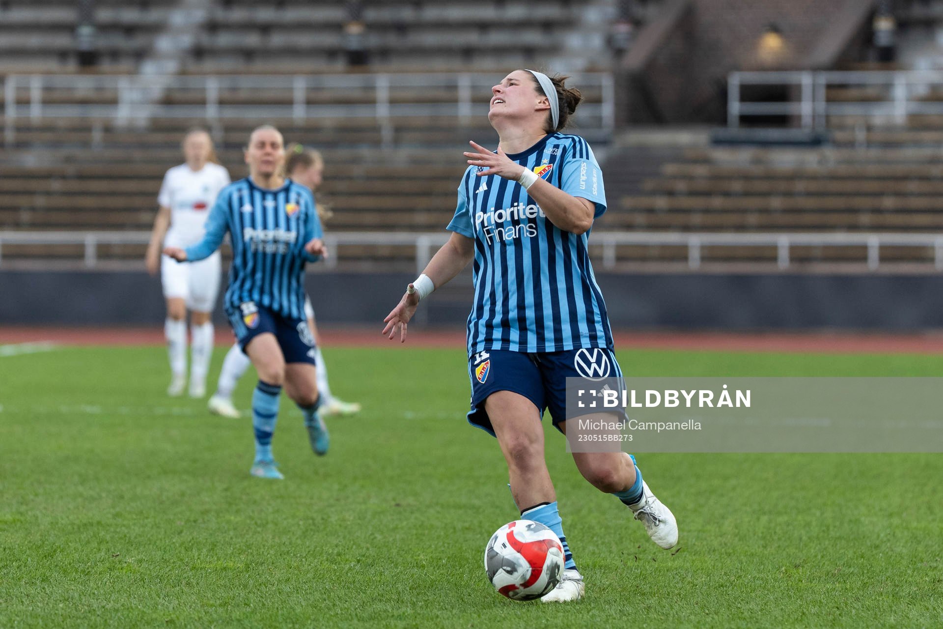 Djurgårdens Hayley Dowd deppar