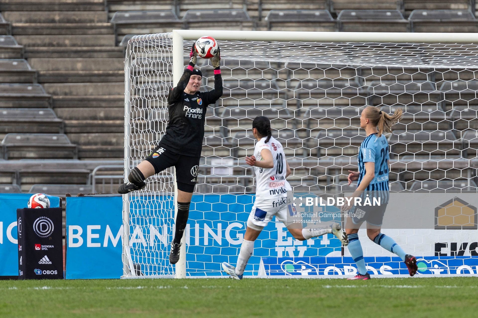 Djurgårdens målvakt Elvira Björklund
