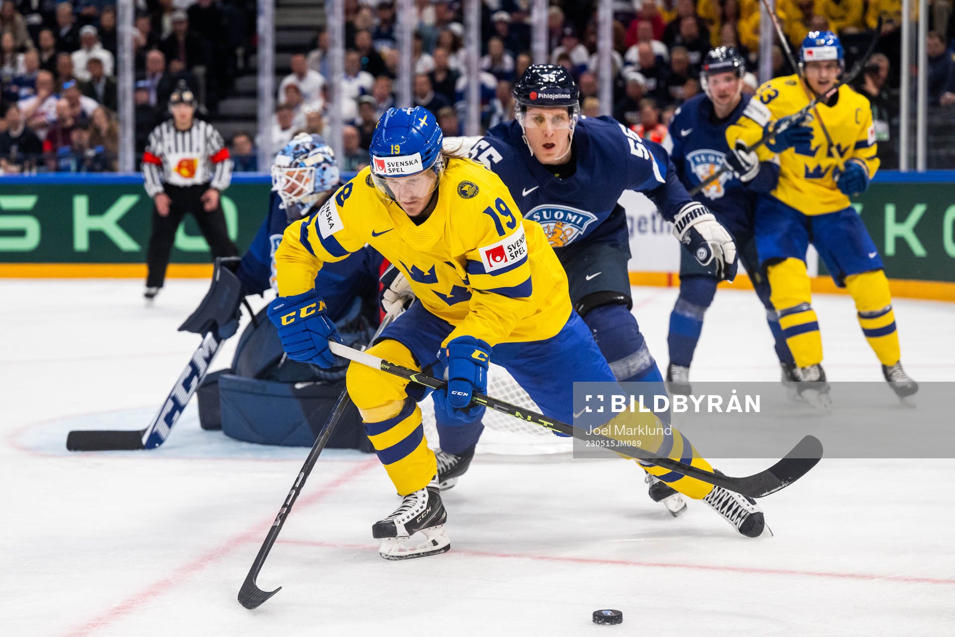 Marcus Sörensen of Sweden and Atte Ohtamaa of Finland