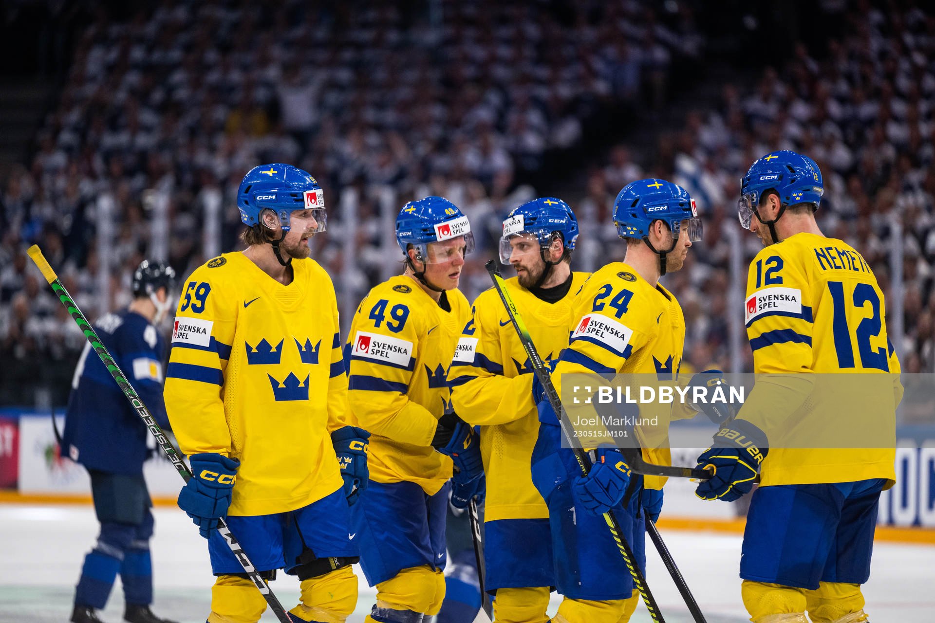 Linus Johansson, Fabian Zetterlund, Lukas Bengtsson, Oscar