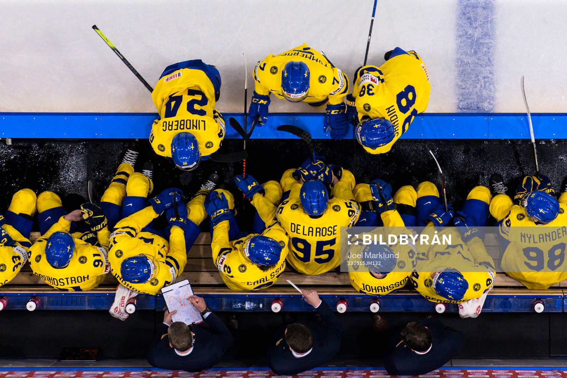 Carl Grundström, Pär Lindholm, assistant coach Nicklas