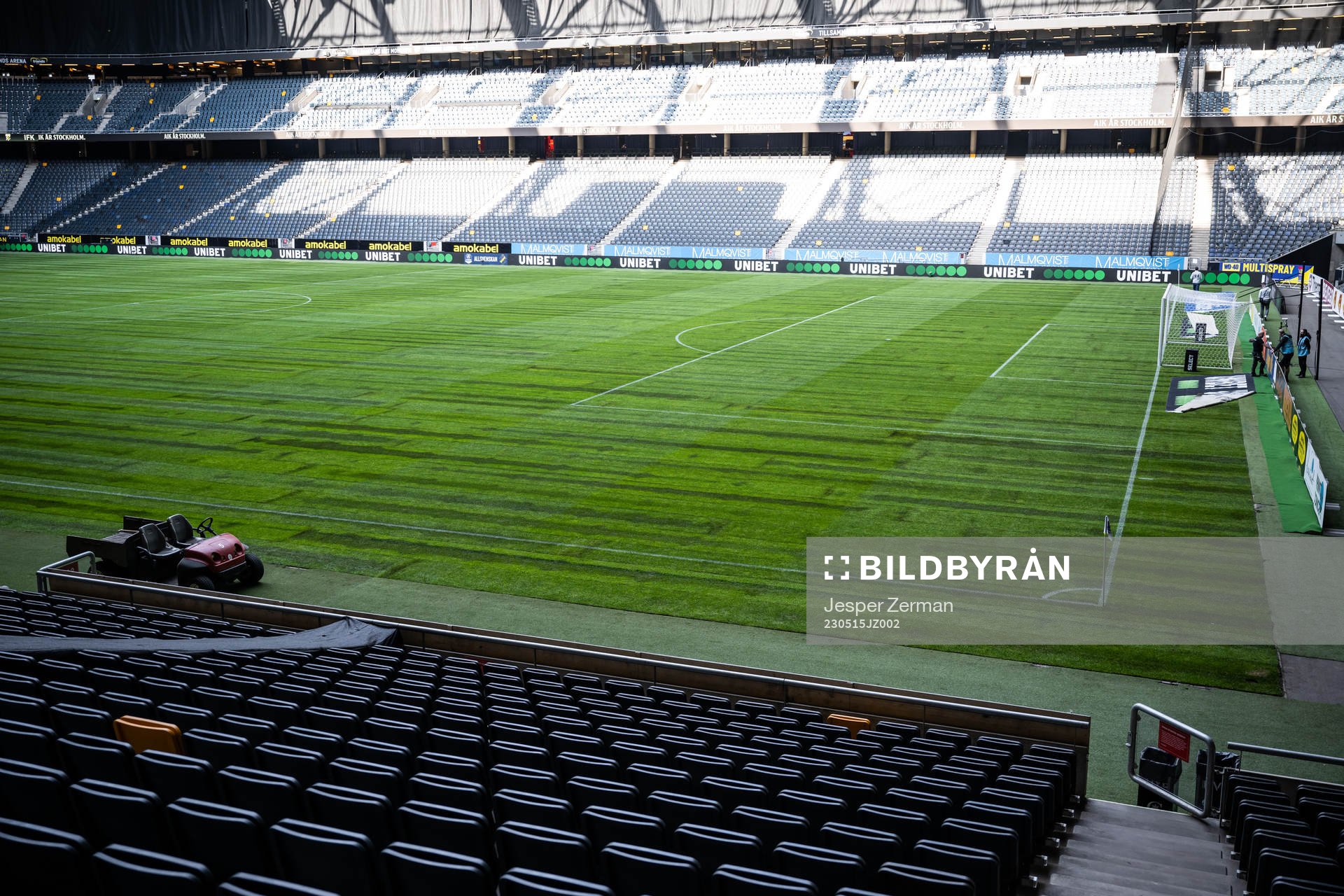 Gräsmattan på Friends Arena