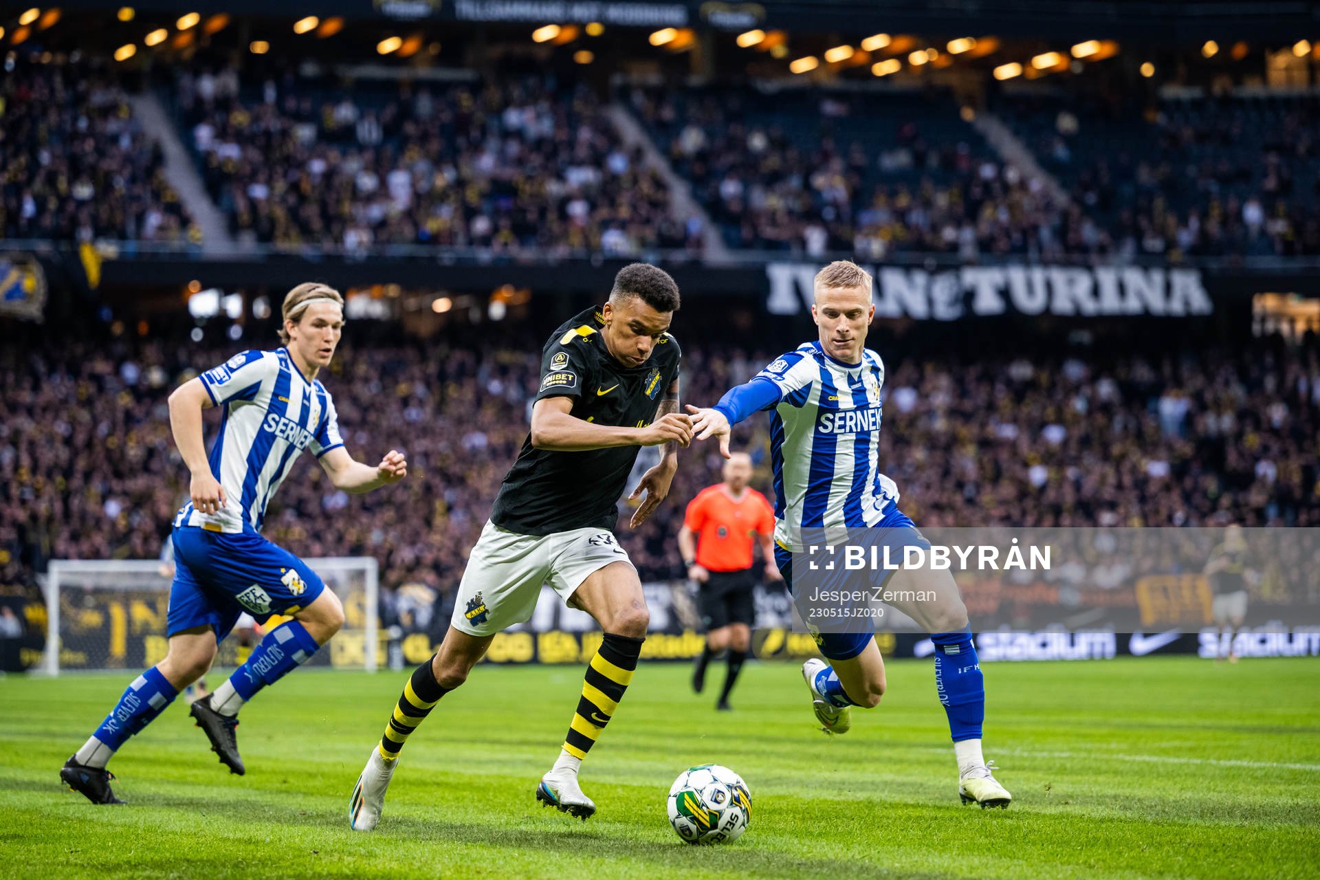 IFK Göteborgs Johan Bångsbo och Oscar Wendt