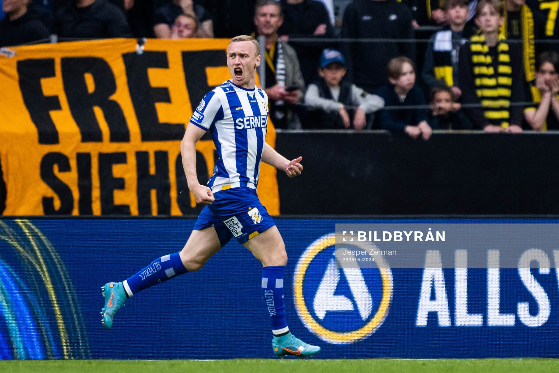 IFK Göteborgs Sebastian Ohlsson jublar