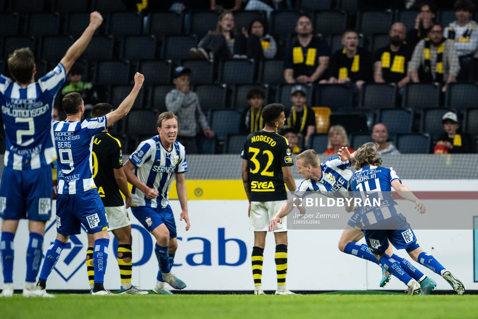 IFK Göteborgs Sebastian Ohlsson jublar