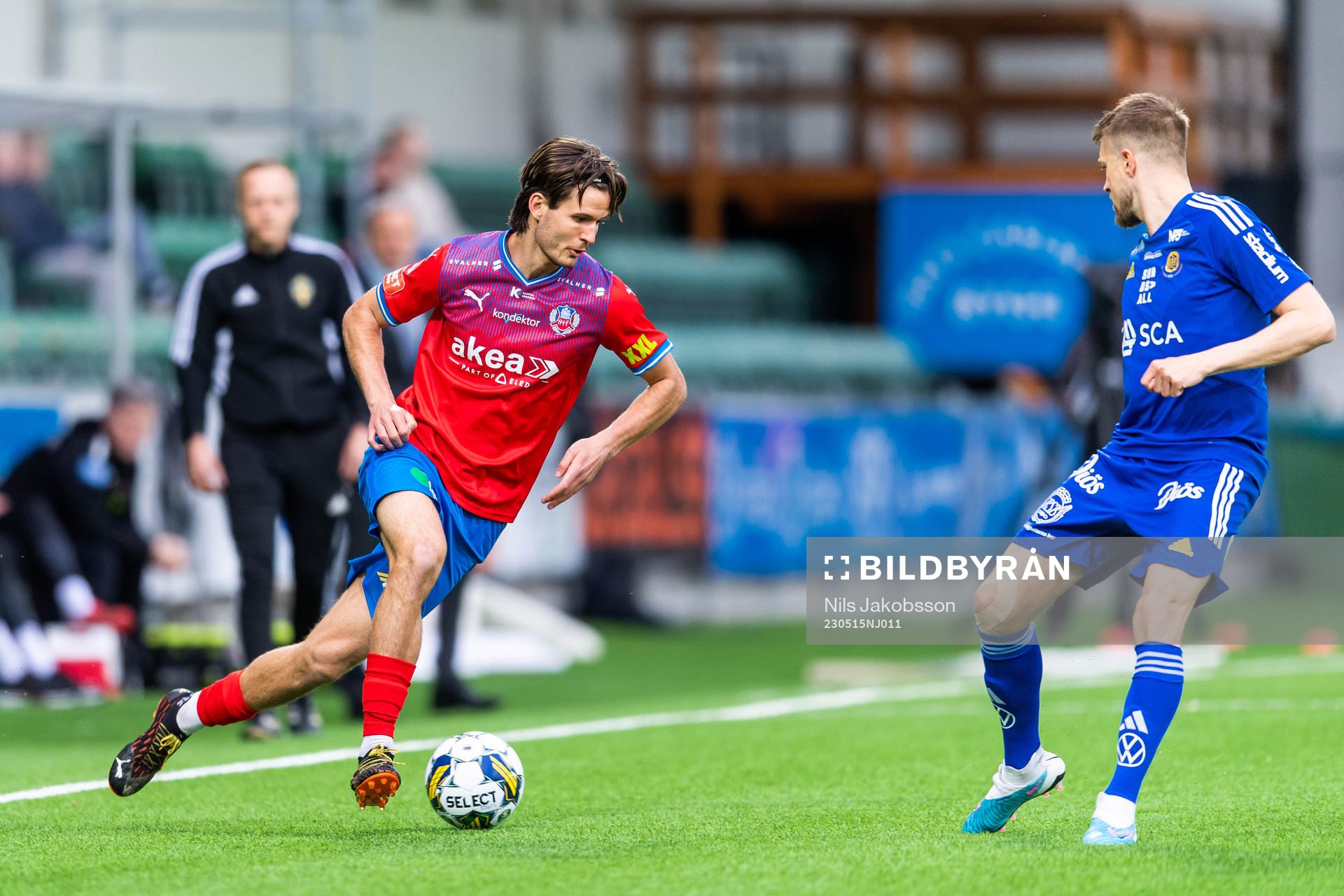 Helsingborgs Wilhelm Loeper och GIF Sundsvalls Rasmus