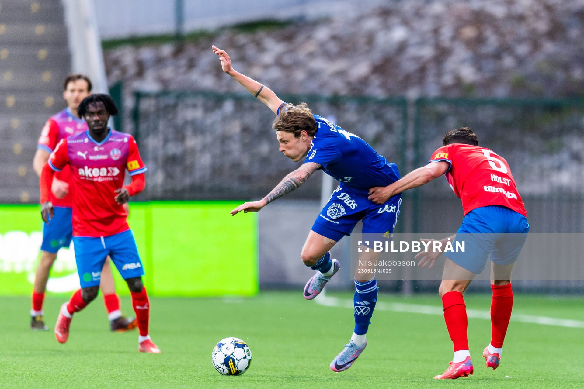 GIF Sundsvalls Jesper Carström och Helsingborgs Frederik