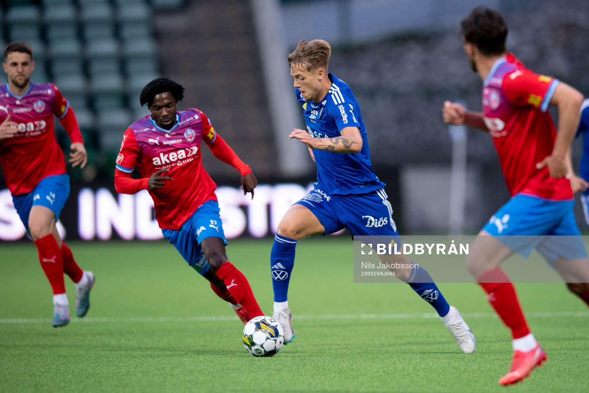 GIF Sundsvalls Ludvig Nåvik och Helsingborgs Benjamin