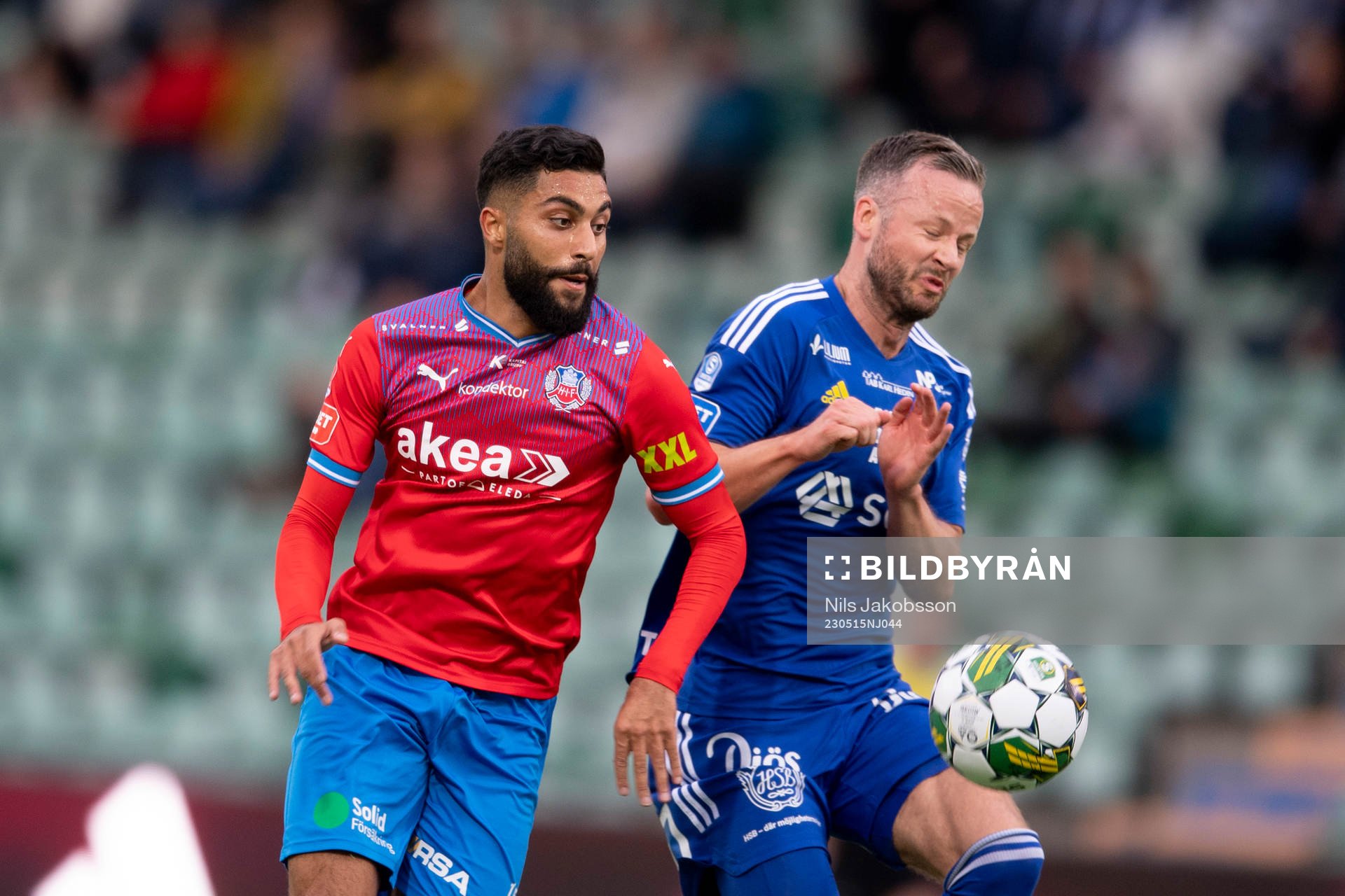 Helsingborgs Amin Al-Hamawi GIF Sundsvalls Robert Lundström