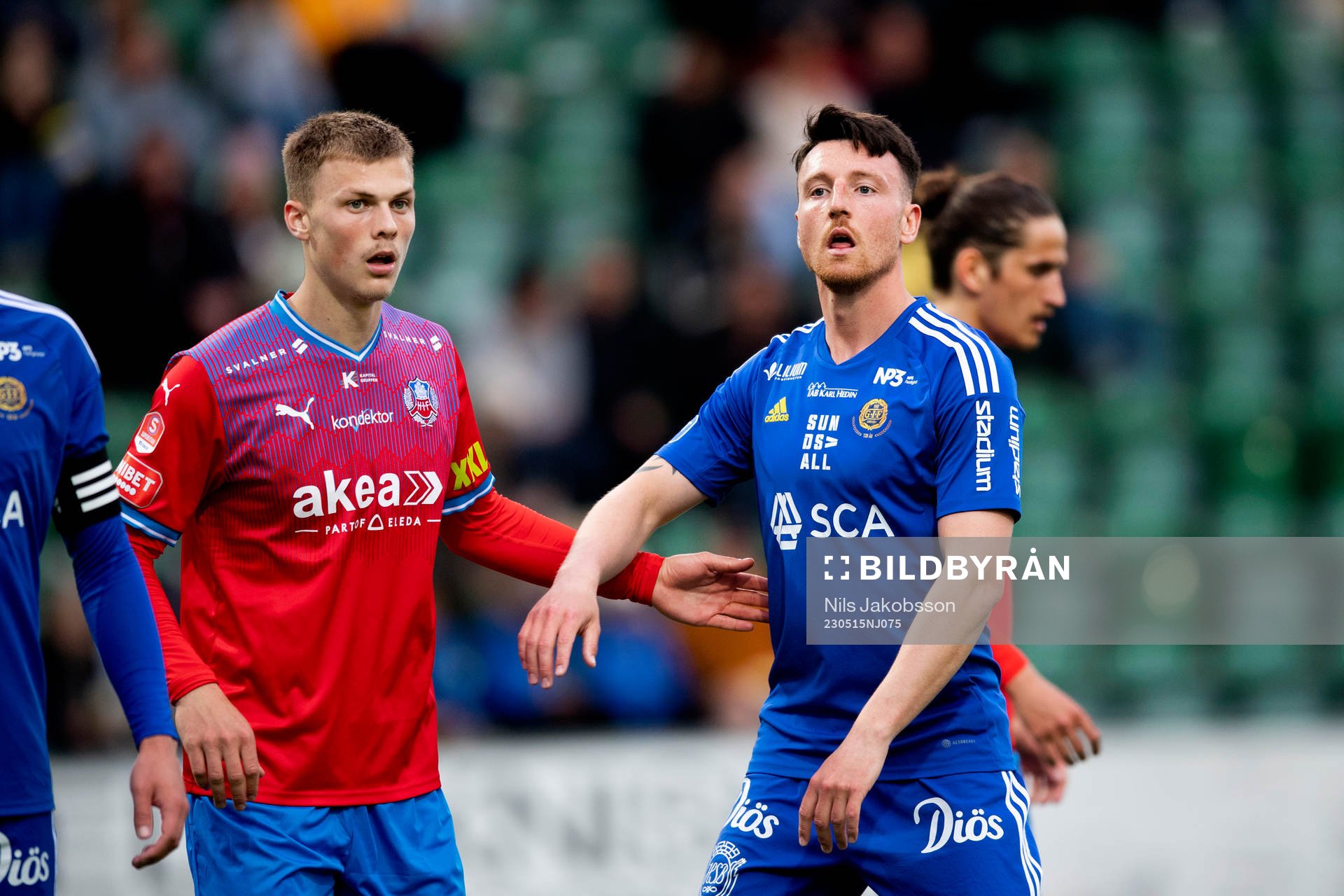 Helsingborgs Erik Ring och GIF Sundsvalls Alexander