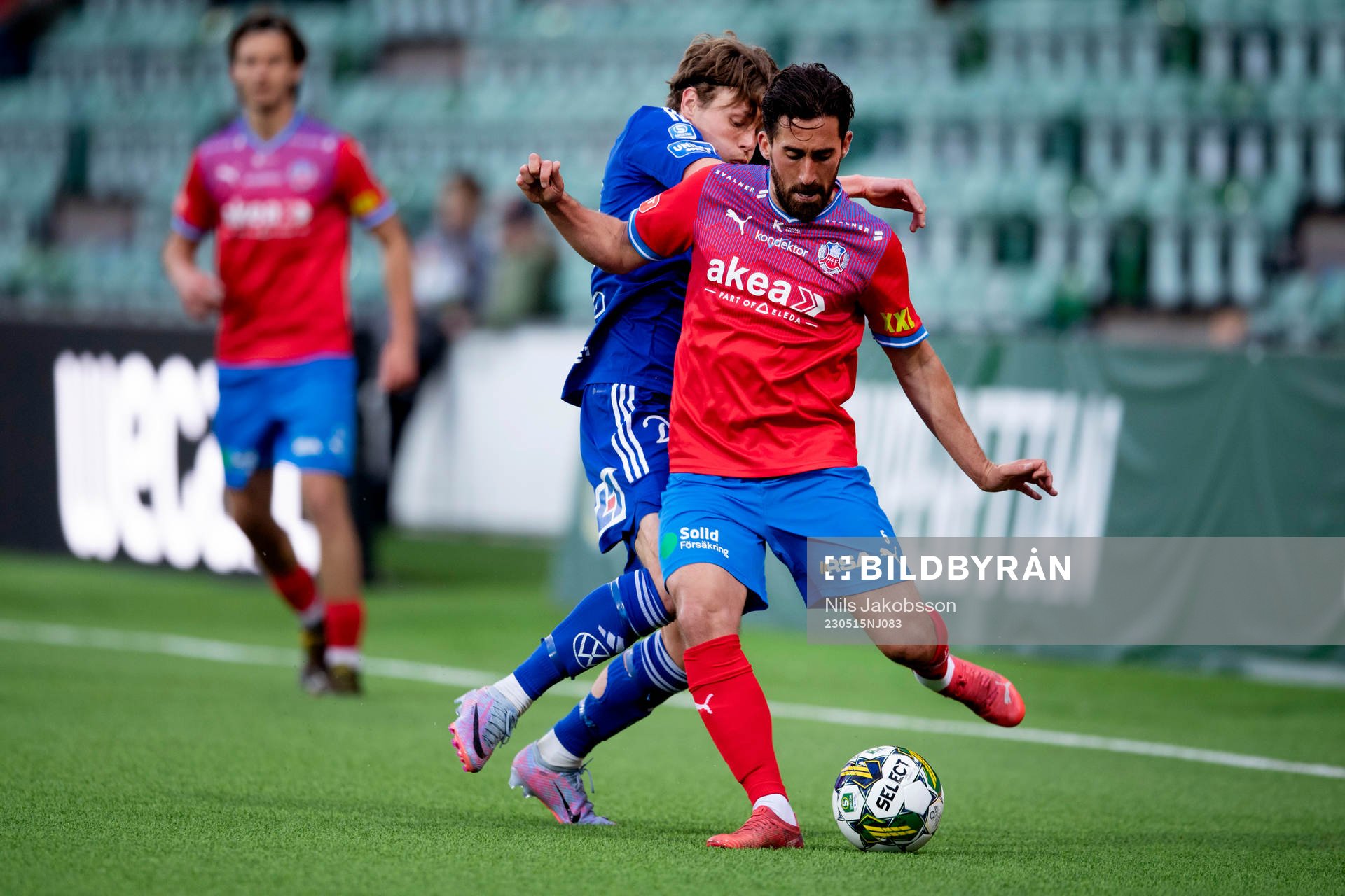 GIF Sundsvalls Jesper Carström och Helsingborgs Frederik