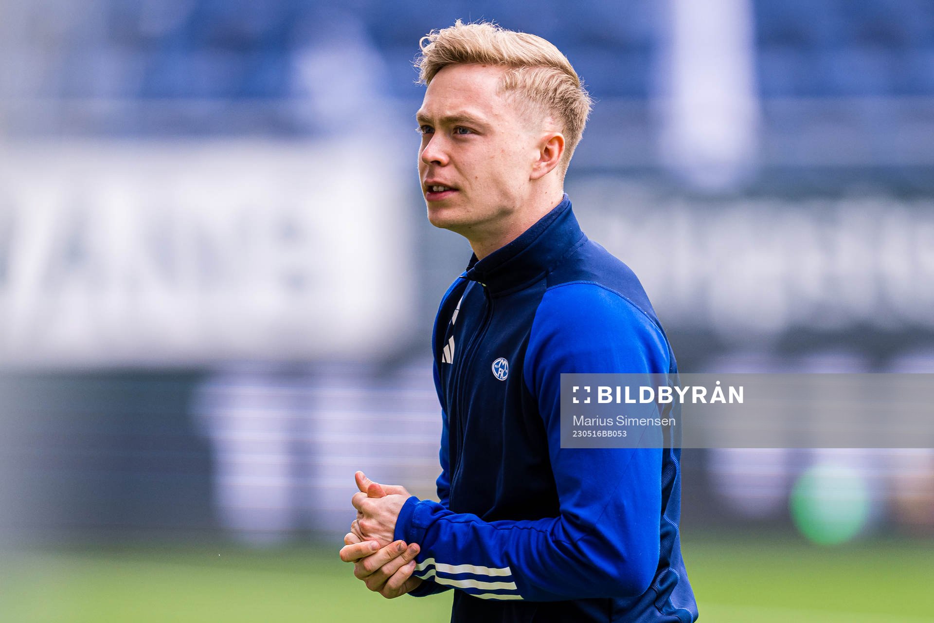 Ola Brynhildsen of Molde arrives