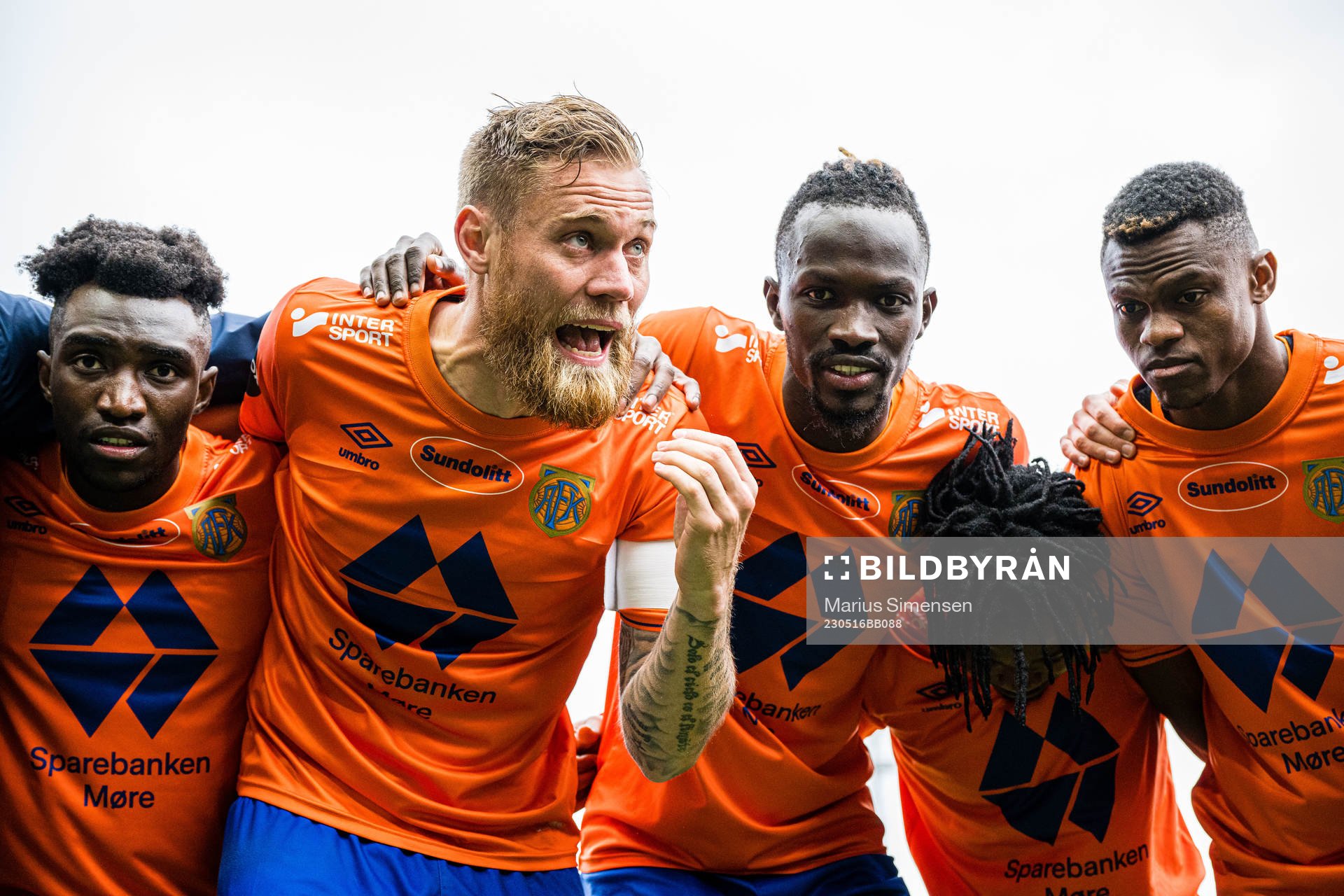 John Kitolano, David Fällman, Amidou Diop and Ebiye Moses