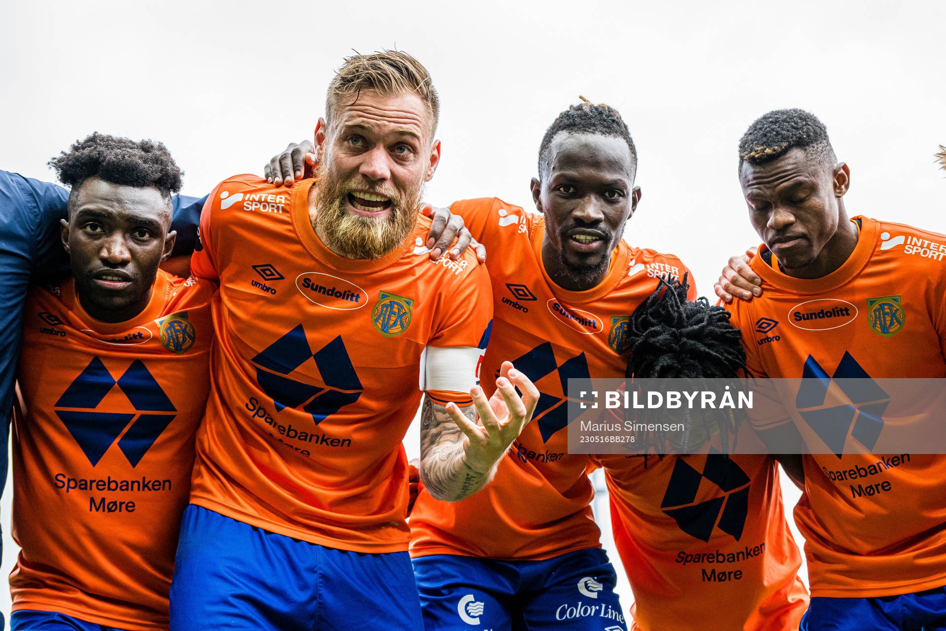 John Kitolano, David Fällman, Amidou Diop and Ebiye Moses