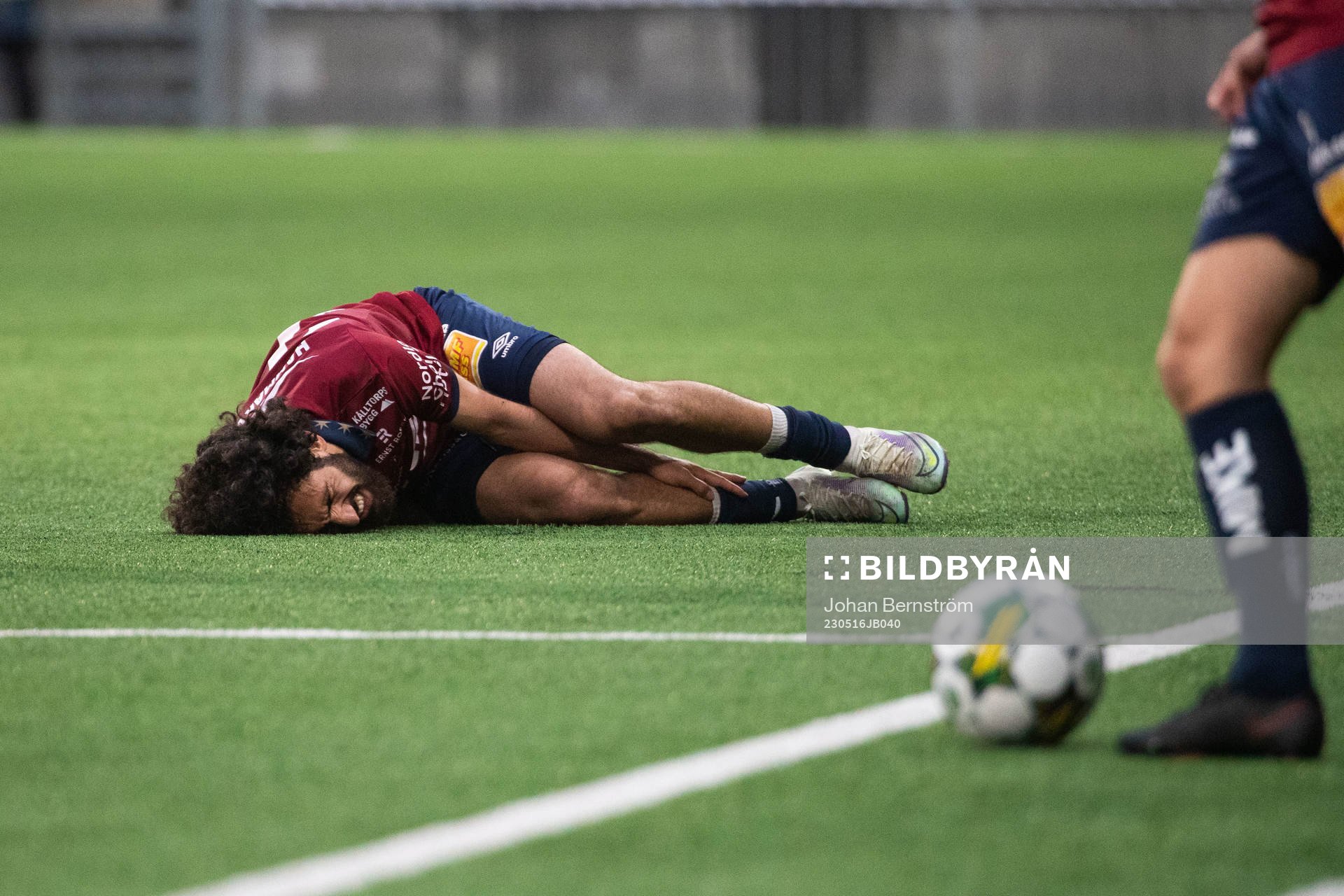 Örgrytes Hady Saleh Karim har ont